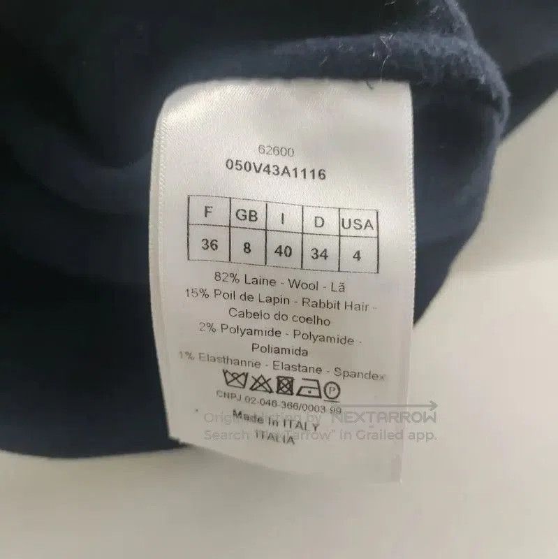 Dior Dior Women's Wool Jacket in Navy Blue . Size M / US 6-8 / IT 42-44 - 5 Thumbnail