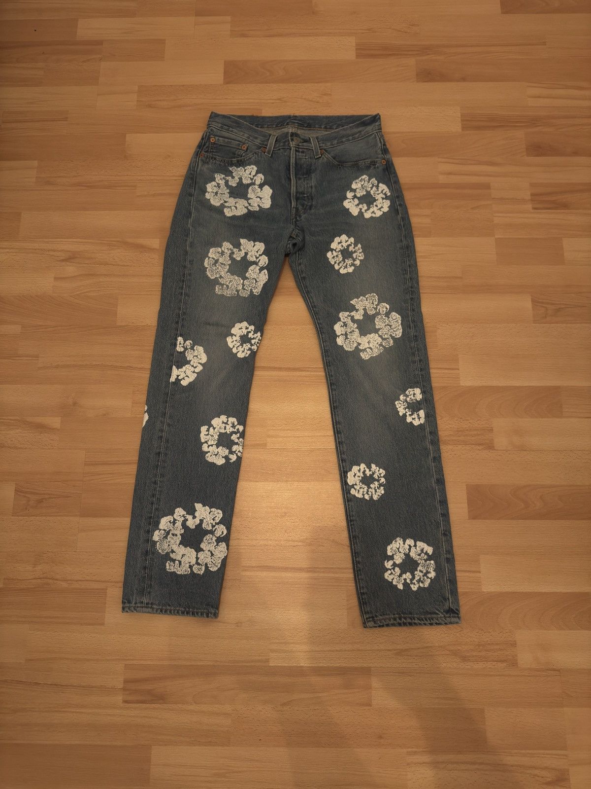 DENIM TEARS Denim Tears dark wash deim Size US 29 - 1 Thumbnail