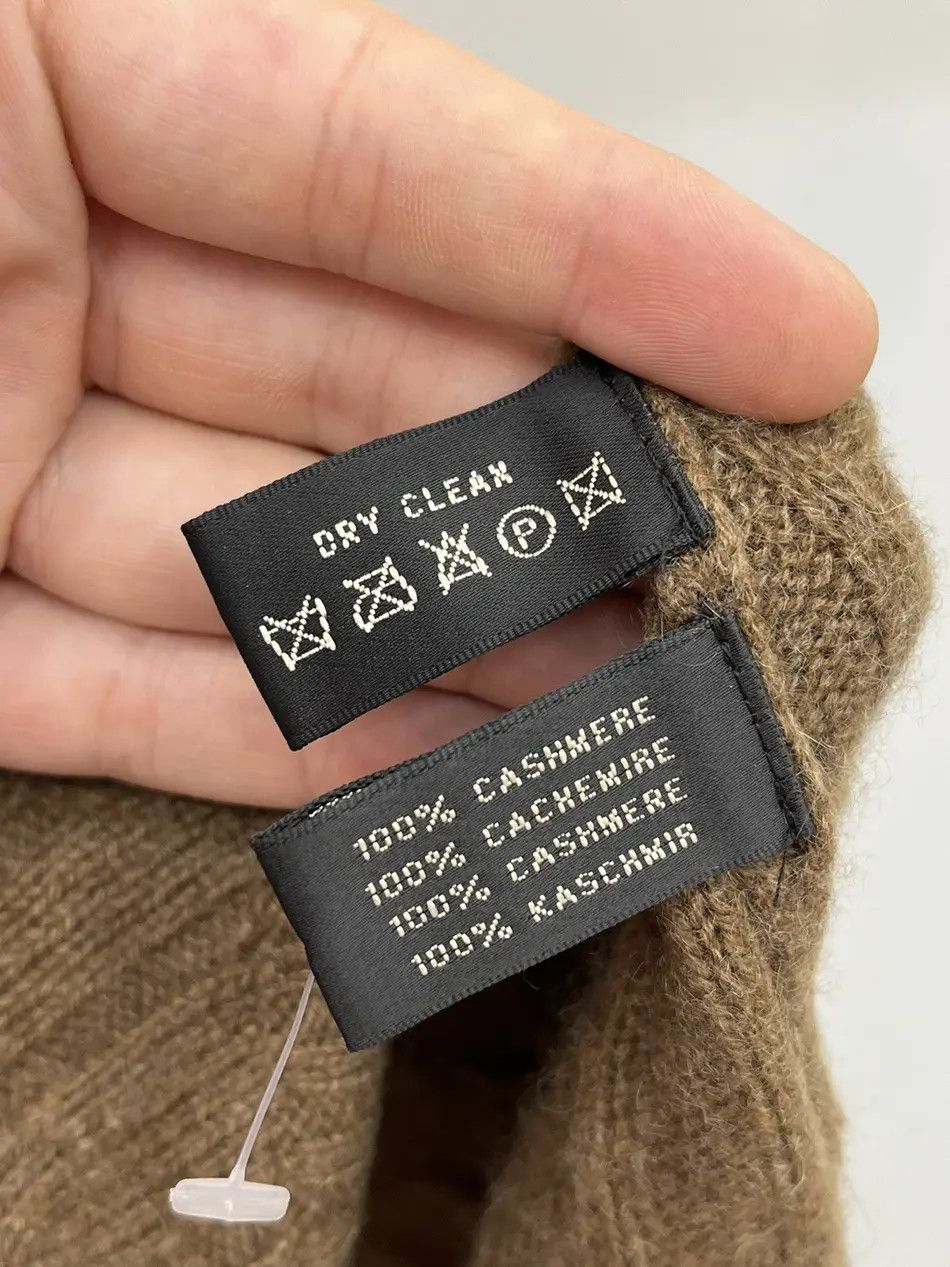 Ralph Lauren Ralph Lauren Black Label V-neck Cashmere Cable Knit Sweater Size M / US 6-8 / IT 42-44 - 3 Thumbnail