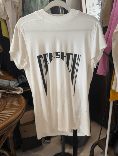 Rick Owens Rick Owens Women's Printed Short Sleeve T-shirt Size S / US 4 / IT 40 - 1 Thumbnail