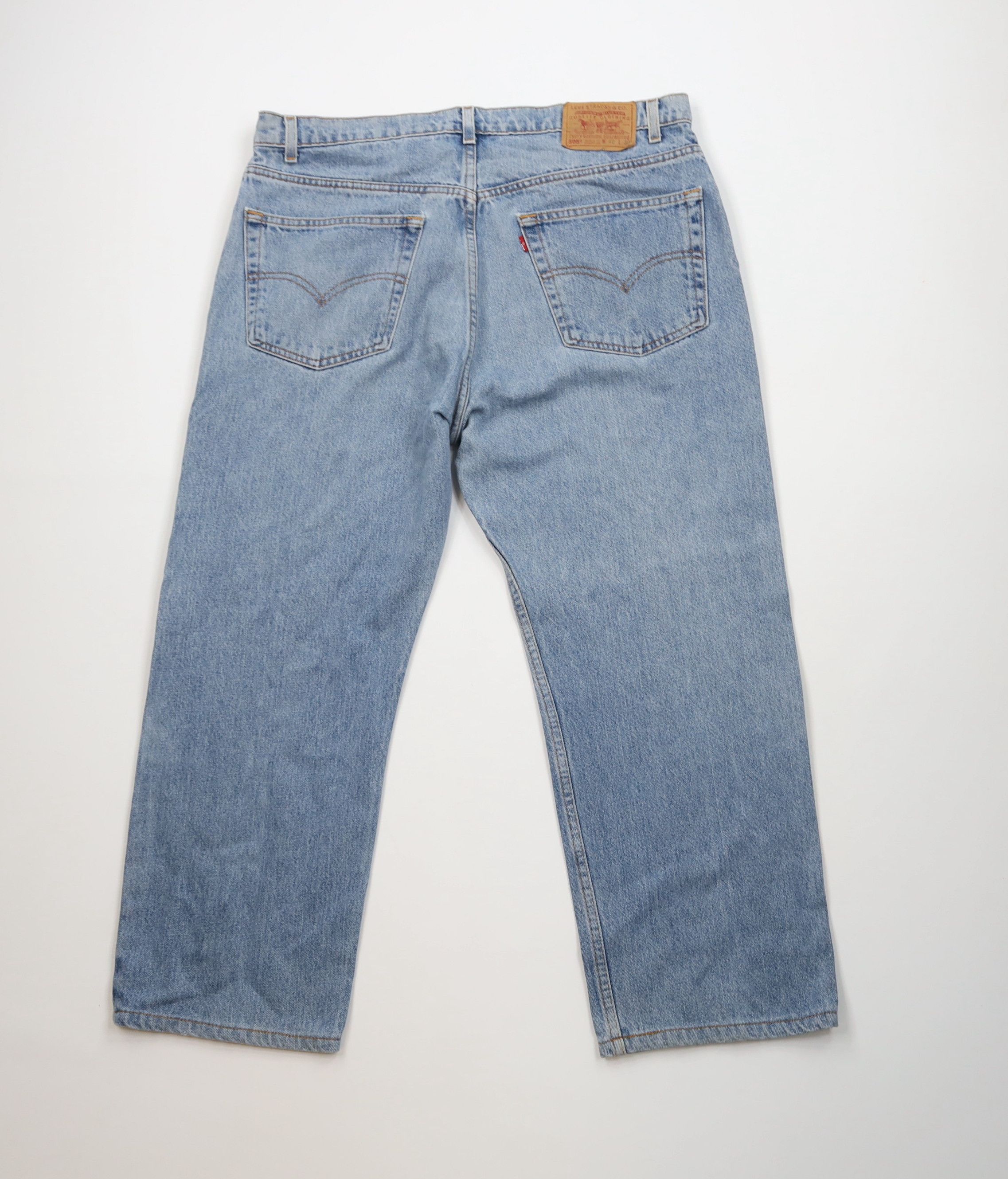 Levi's Vintage 90s Levis 550 Relaxed Fit Denim Jeans Blue Cotton Size US 40 / EU 56 - 11 Thumbnail