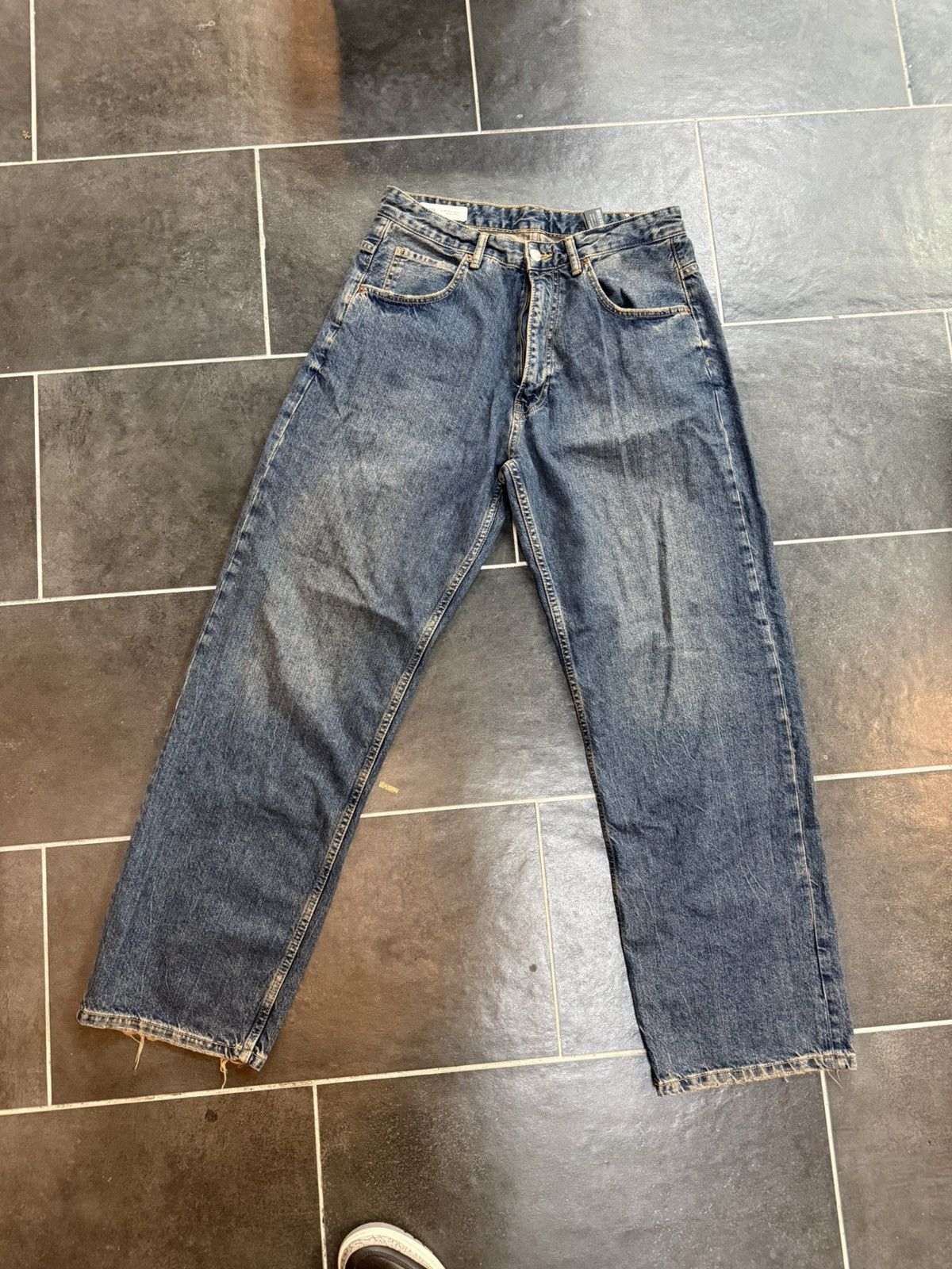 Zara Zara baggy denim Jeans Size US 31 - 1 Thumbnail
