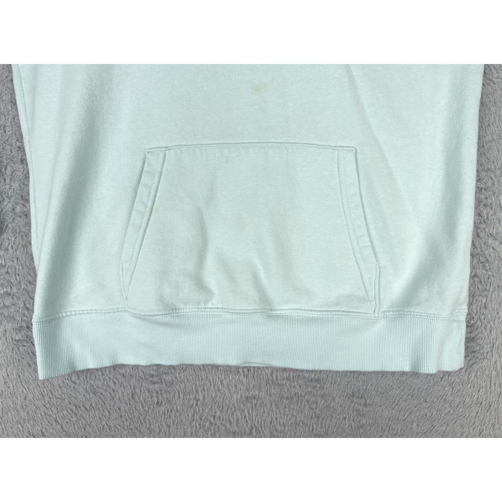 The North Face The North Face Hoodie Womens Large Teal Pullover Cotton Blend Pocket Size L / US 10 / IT 46 - 5 Thumbnail