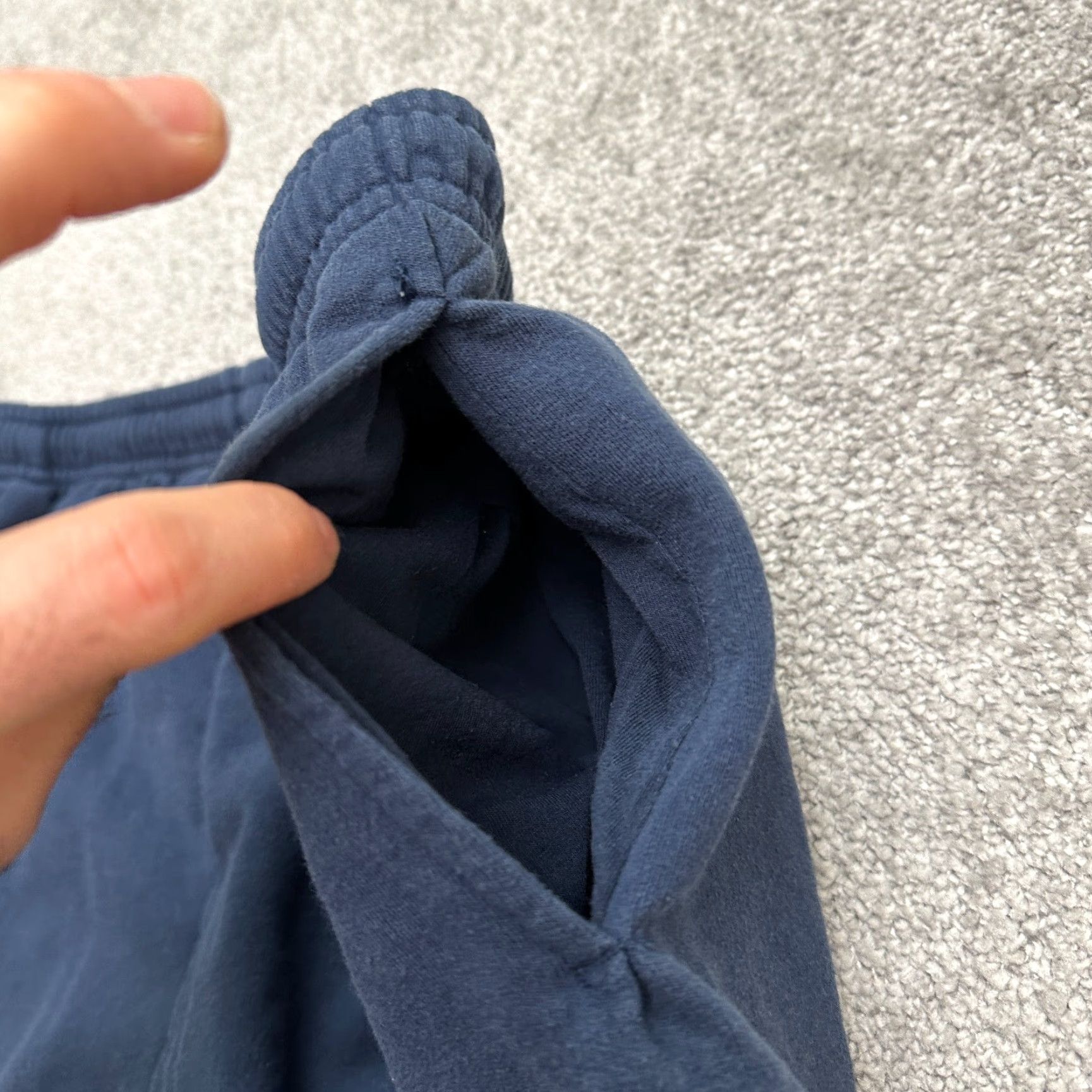 Athletic Works Athletic Works Sweatpants Mens XL Navy Blue Fleece Elastic Pockets 34x28 Active Jogger Size US 36 / EU 52 - 3 Thumbnail