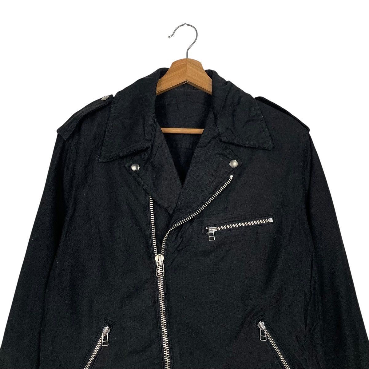 SHIPS Ships Double Colar Motorcycle Jacket Size US S / EU 44-46 / 1 - 2 Thumbnail