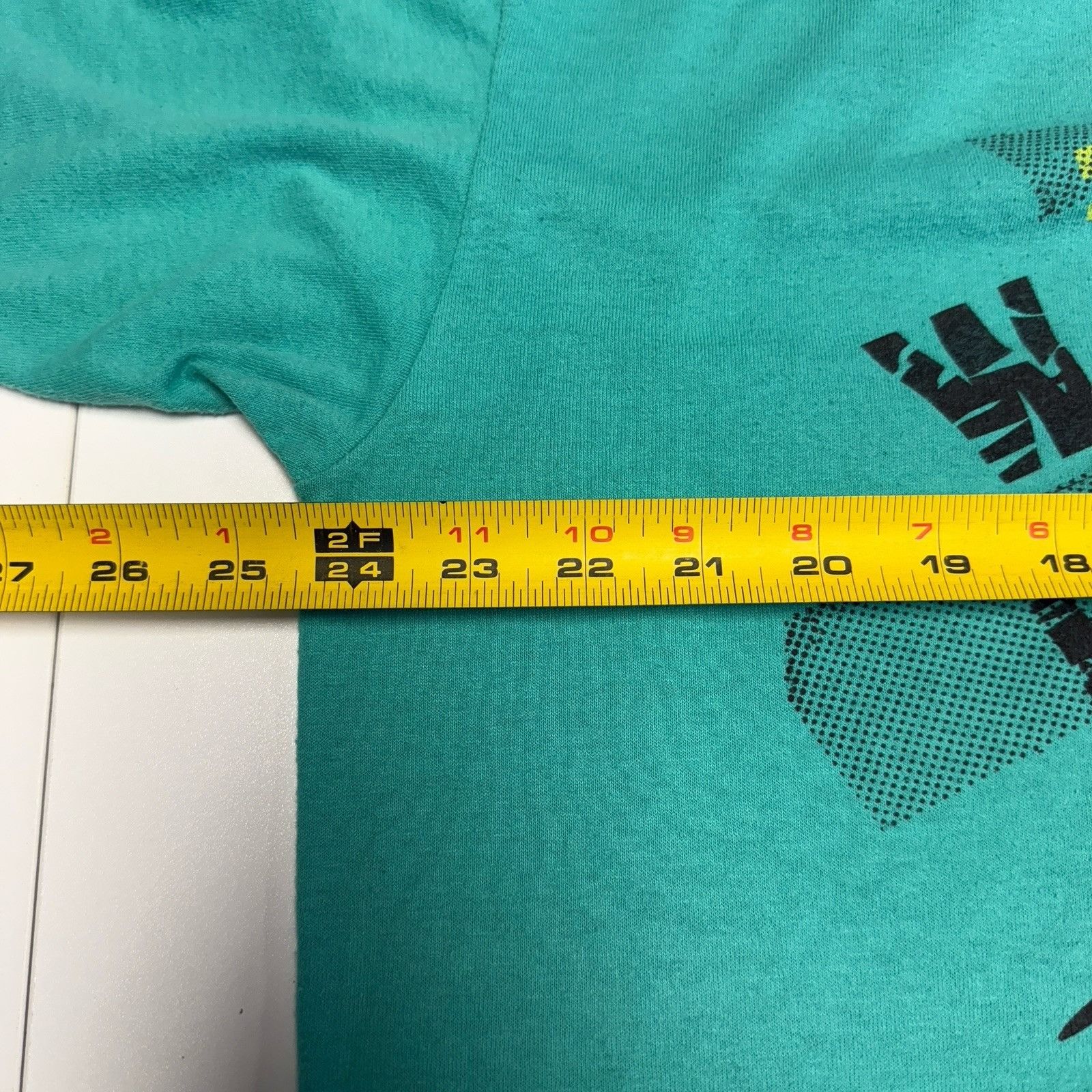 Vintage Vintage 90s Wave Round Surf T Shirt Mens XL Teal Woody Car S Size US XL / EU 56 / 4 - 17 Thumbnail