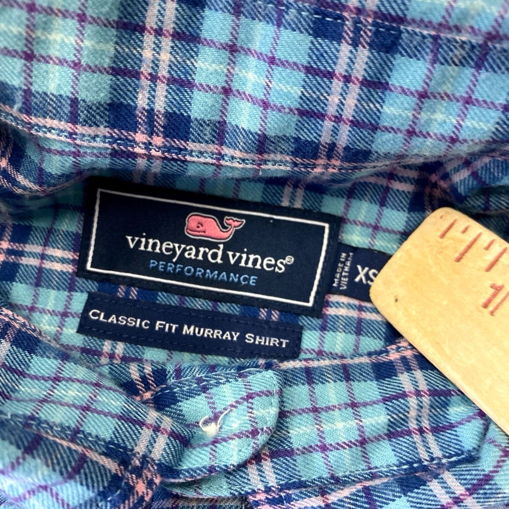 Vineyard Vines Vineyard Vines Murray Shirt Button-Up Flannel Classic Fit XS Men Multicolor Plaid Button-Down Size US XS / EU 42 / 0 - 2 Thumbnail