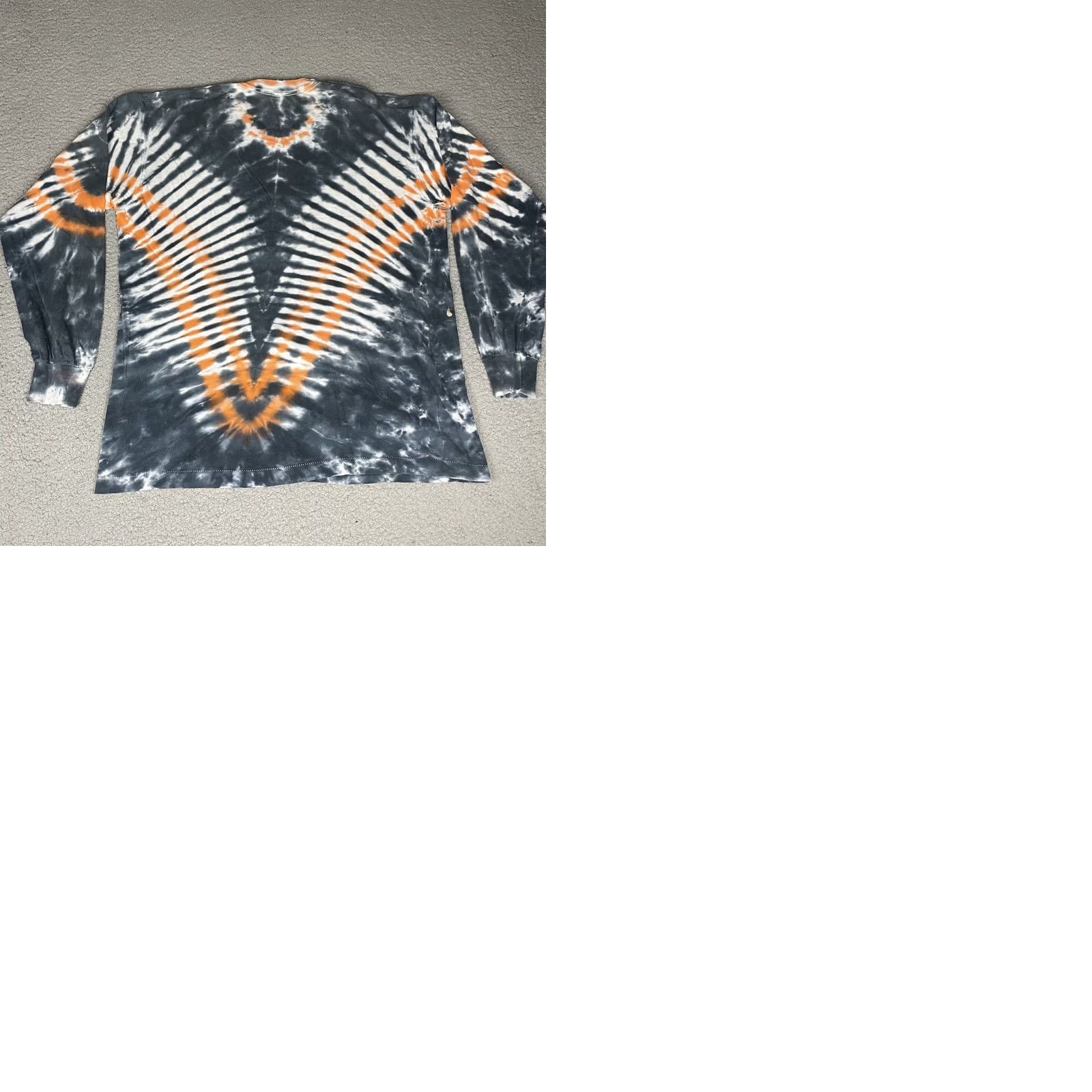 Fruit Of The Loom VINTAGE Fruit of the Loom T-Shirt Adult XL Orange Tie Dye 90s FOTL Swimming Distressed Vtg* Size US XL / EU 56 / 4 - 9 Thumbnail