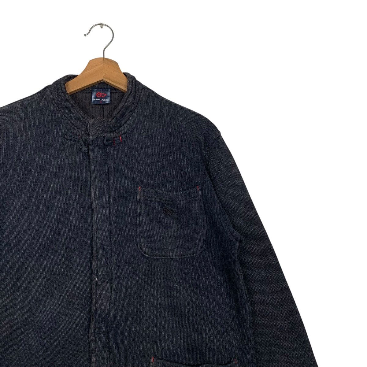 Global Work Vintage 90’s GLOBAL WORK Thick Cotton Work Jacket #2792-C126 Size US S / EU 44-46 / 1 - 4 Thumbnail