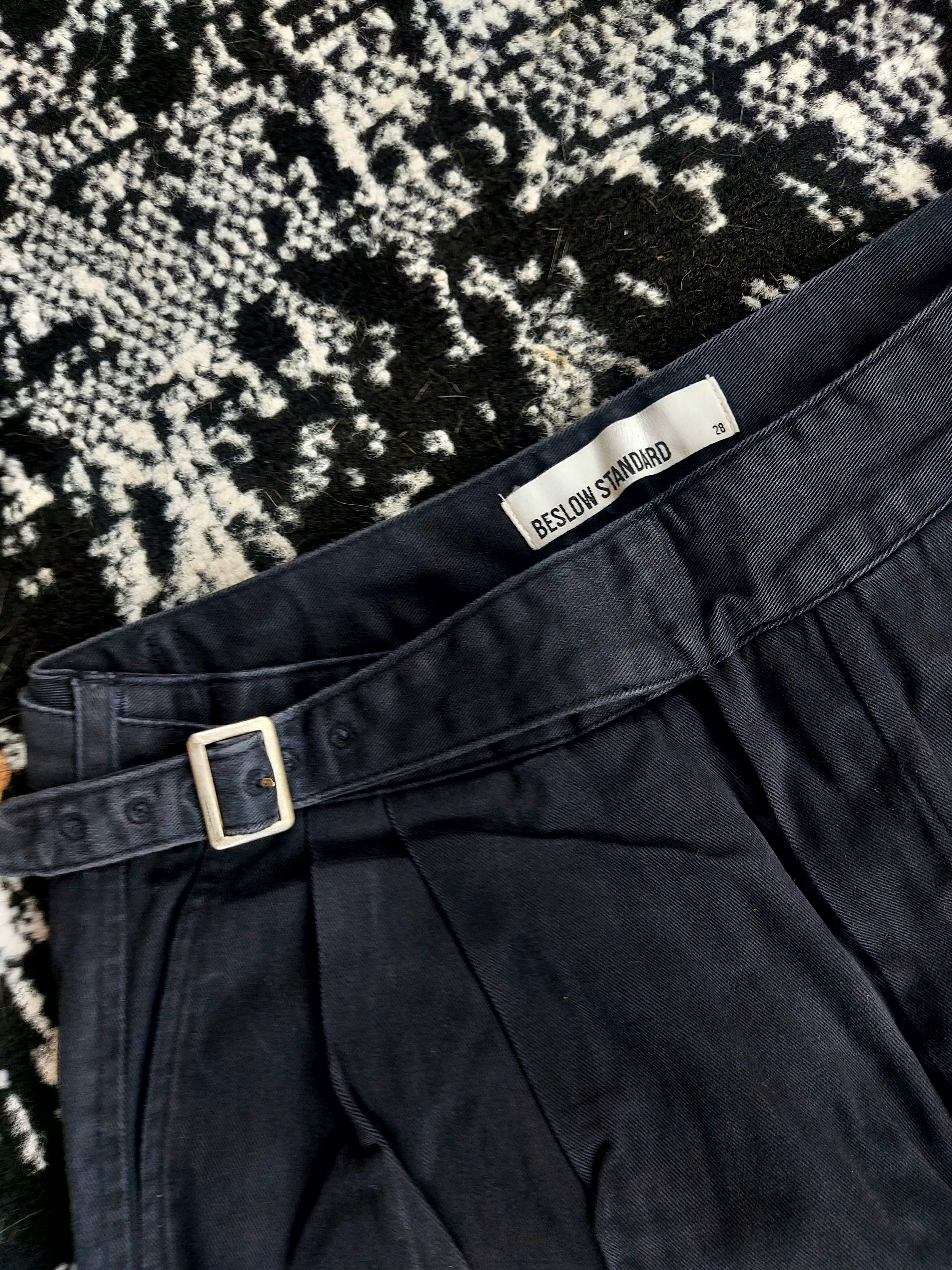 Ghurka × Japanese Brand × Vintage 💥Beslow Gurkha Pants Faded Black Size US 28 / EU 44 - 3 Thumbnail