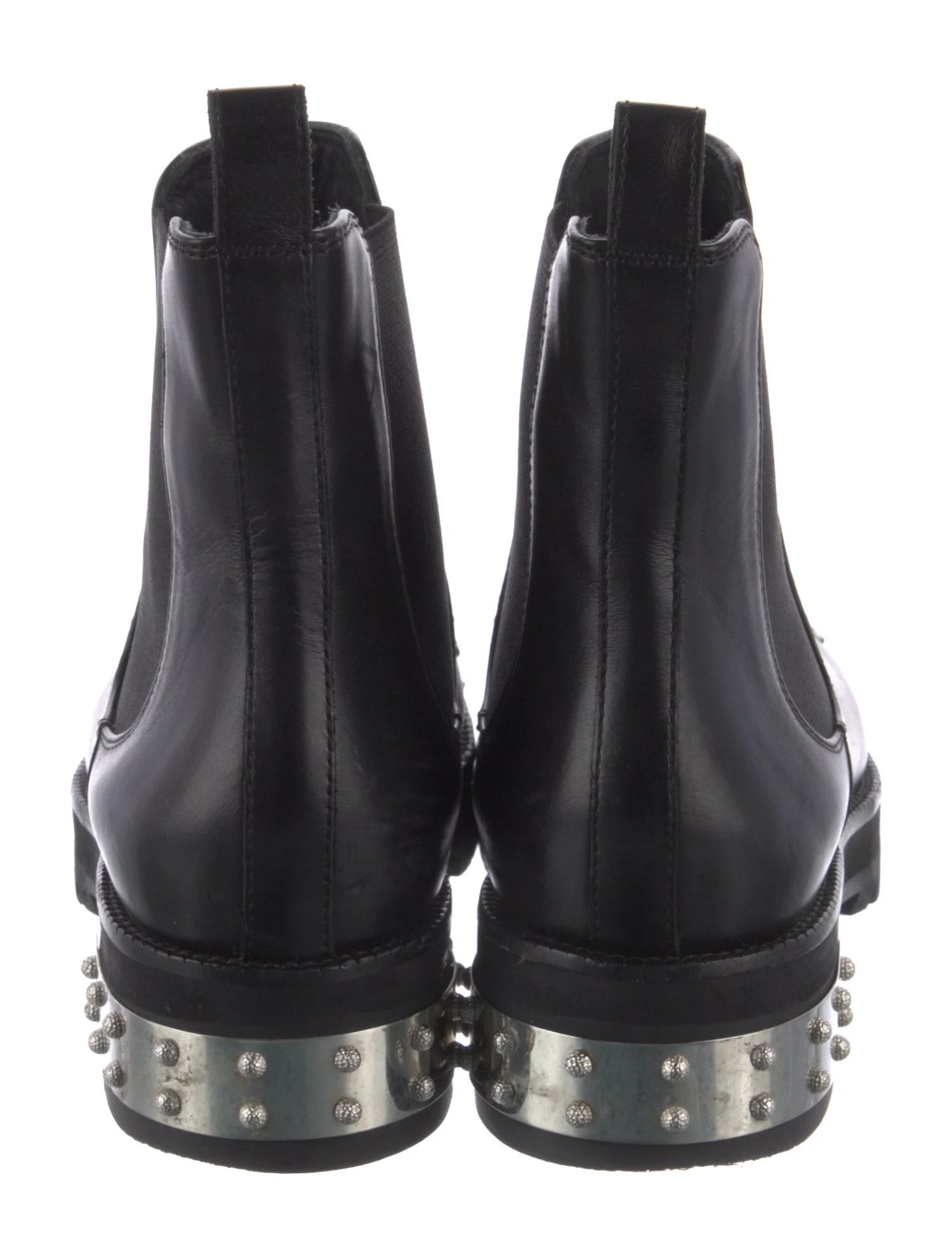 Alexander McQueen o1y0225 Ankle Boots in Black Size US 5 / IT 35 - 5 Thumbnail