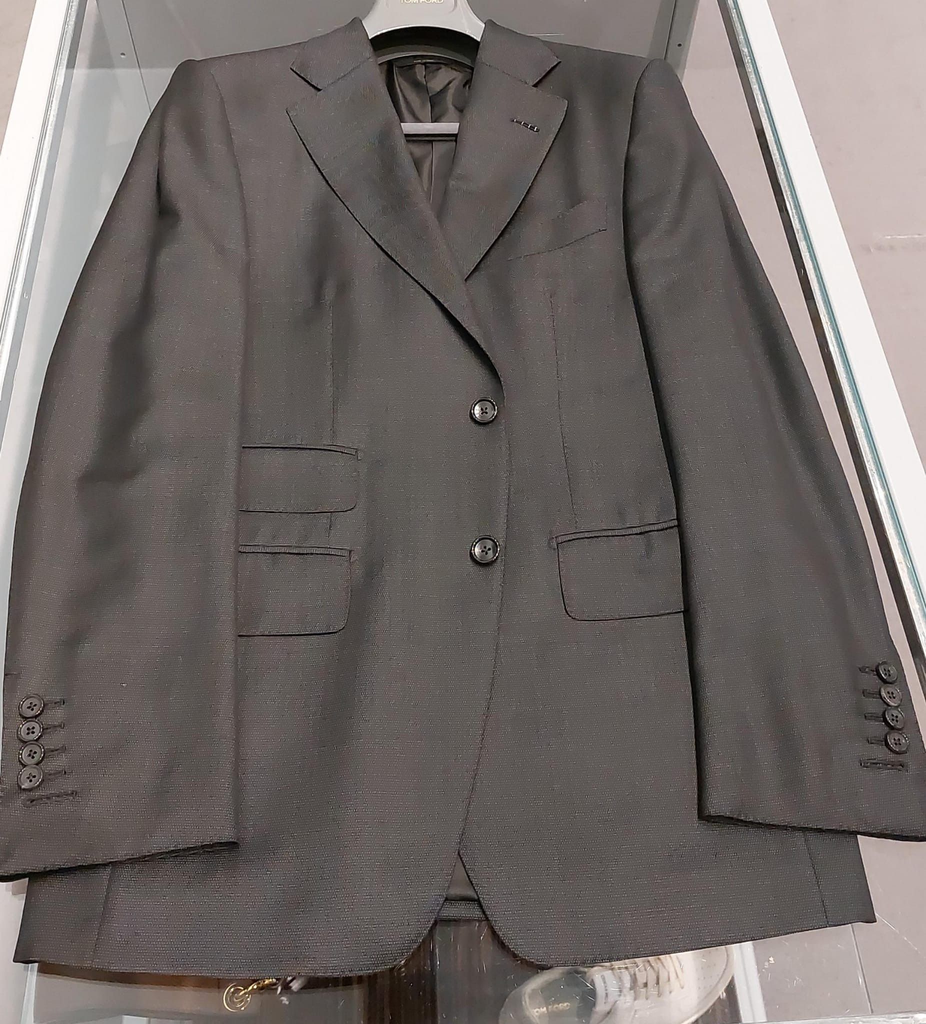 Tom Ford o1loc1c0724 Jacket in Dark Grey Size US M / EU 48-50 / 2 - 1 Thumbnail