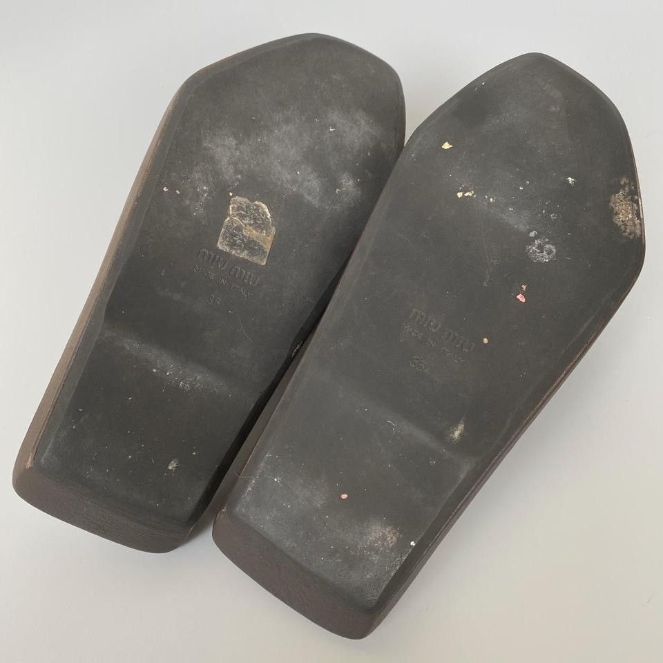 Miu Miu × Vintage miu miu spring/summer 1999 flats Size US 5.5 / IT 35.5 - 4 Thumbnail