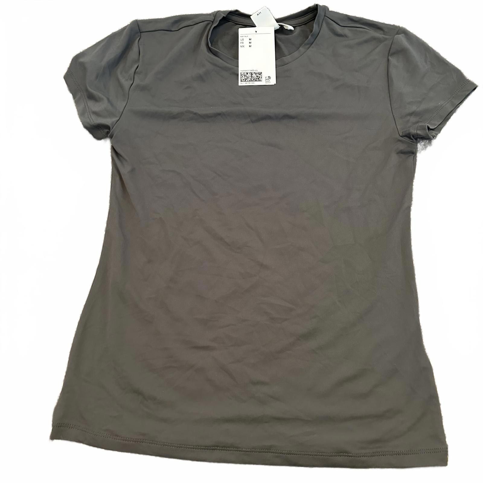 Designer Lightweight Casual Gray T-Shirt M Size M / US 6-8 / IT 42-44 - 1 Thumbnail