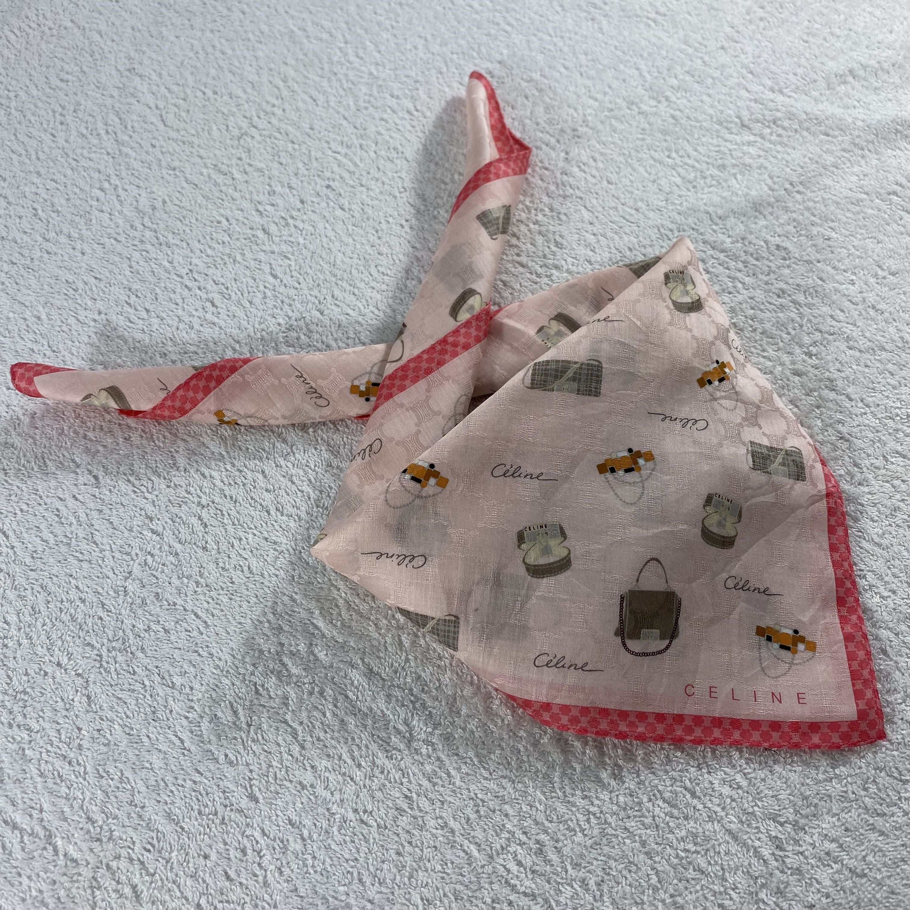Celine × Vintage Celine Neckerchief / Bandana / Handkerchief Size ONE SIZE - 2 Thumbnail