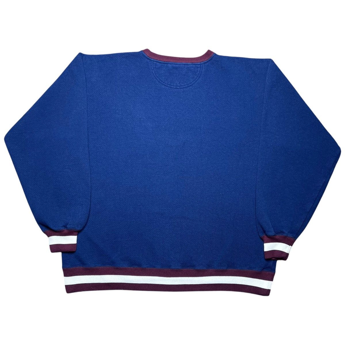 NBA × Vintage 1990s NBA Denver Nuggets Embroidered Spell Out Sweatshirt Size US L / EU 52-54 / 3 - 3 Thumbnail