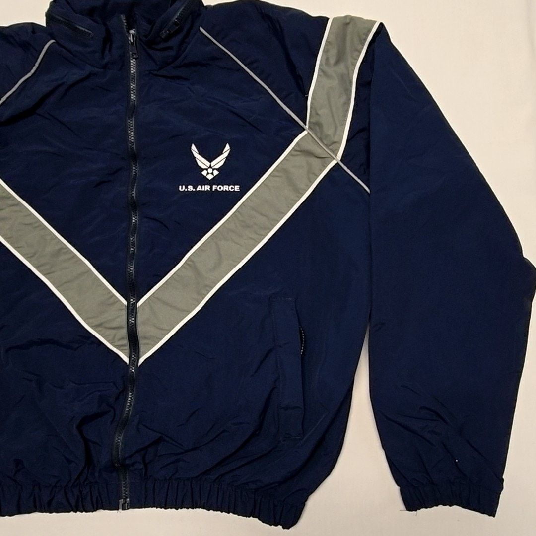 Vintage Vintage U.S. Air Force Jacket Blue L Military Windbreaker Size US L / EU 52-54 / 3 - 2 Thumbnail