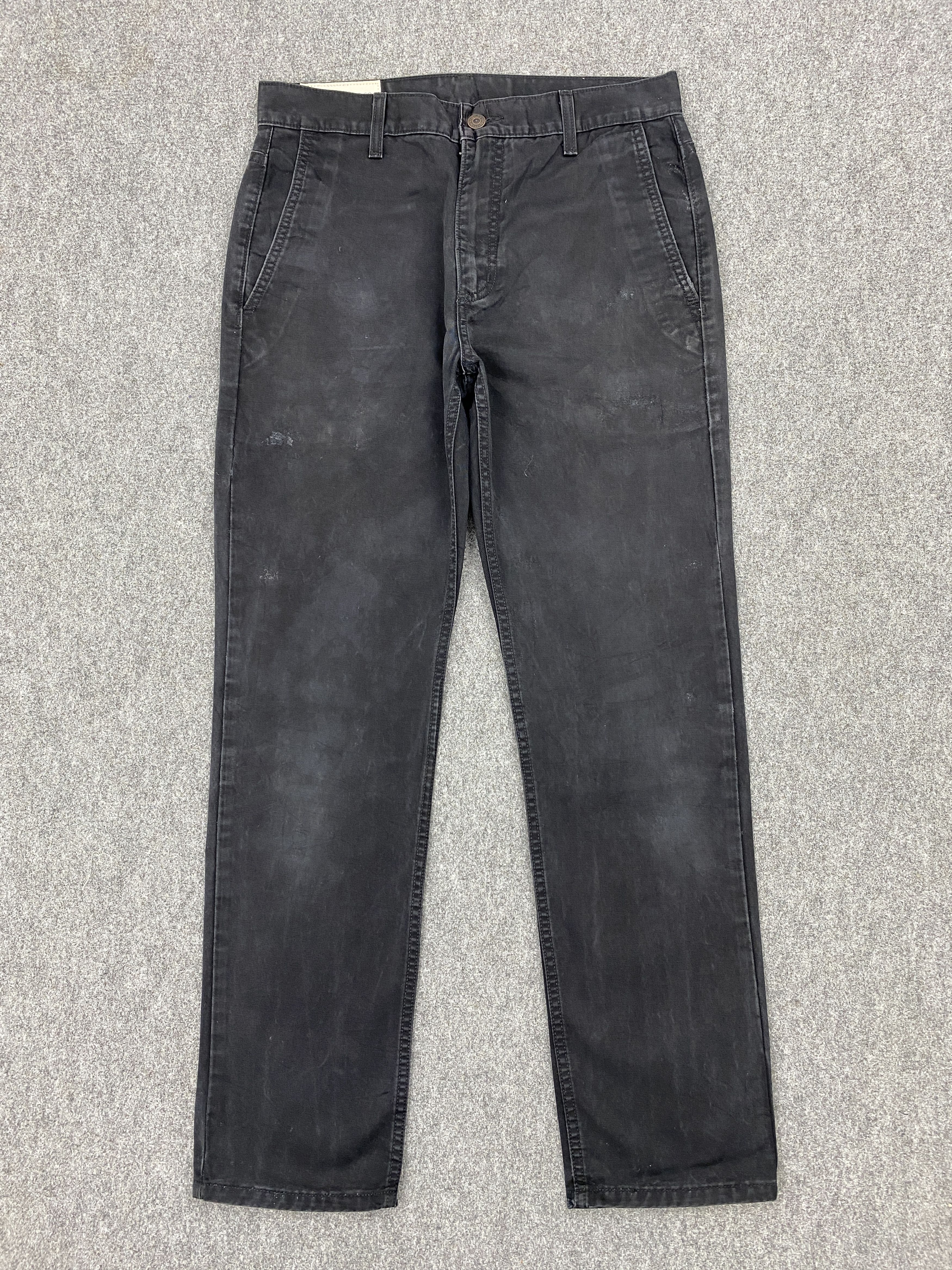 image of Faded Black Vintage Levis 510 Jeans, Men's (Size 31)