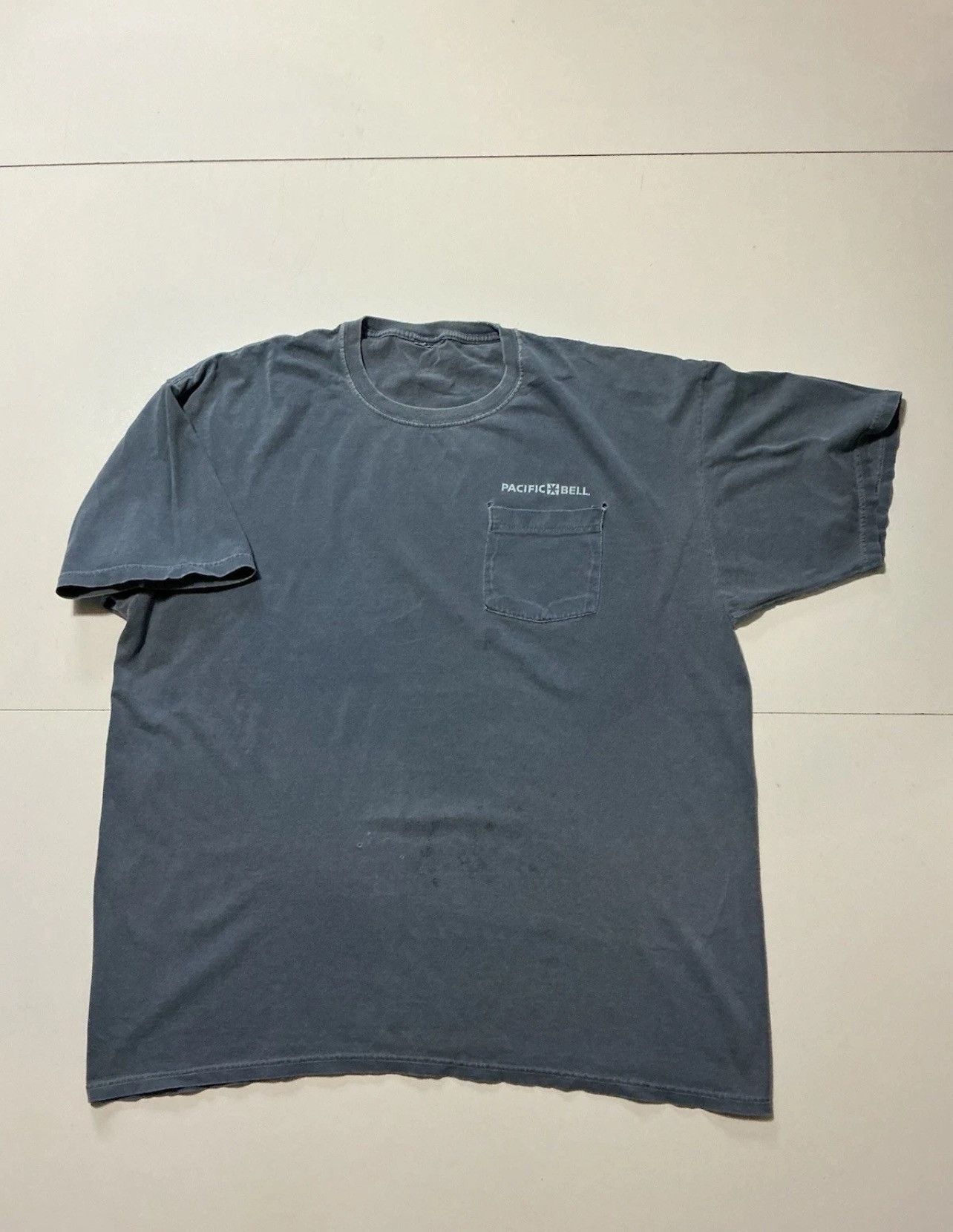 Other Lot Of 2 Pacific Bell Telecommunications Pocket T-Shirts Size US L / EU 52-54 / 3 - 4 Thumbnail
