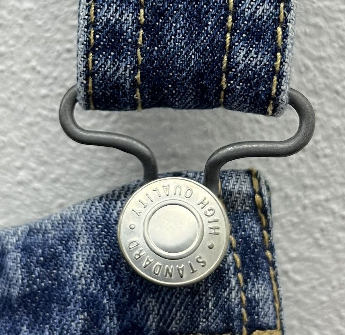 Japanese Brand × Vintage Vintage Y2K style COLZA Medium Denim Overalls Size US 34 / EU 50 - 5 Thumbnail