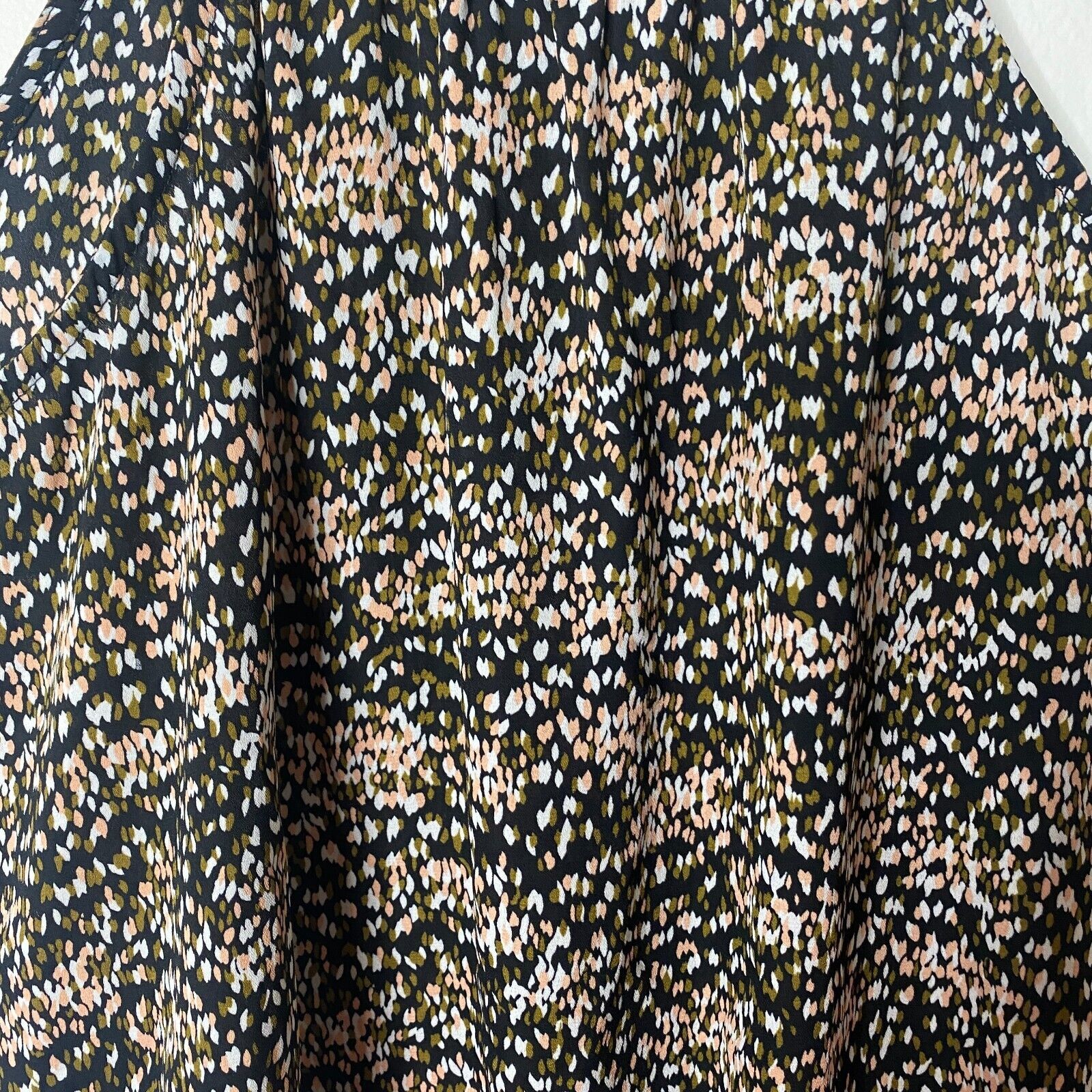 Other Allison Joy Black Multi Print Halter Sleeveless Tank Blouse Size XS / US 0-2 / IT 36-38 - 5 Thumbnail