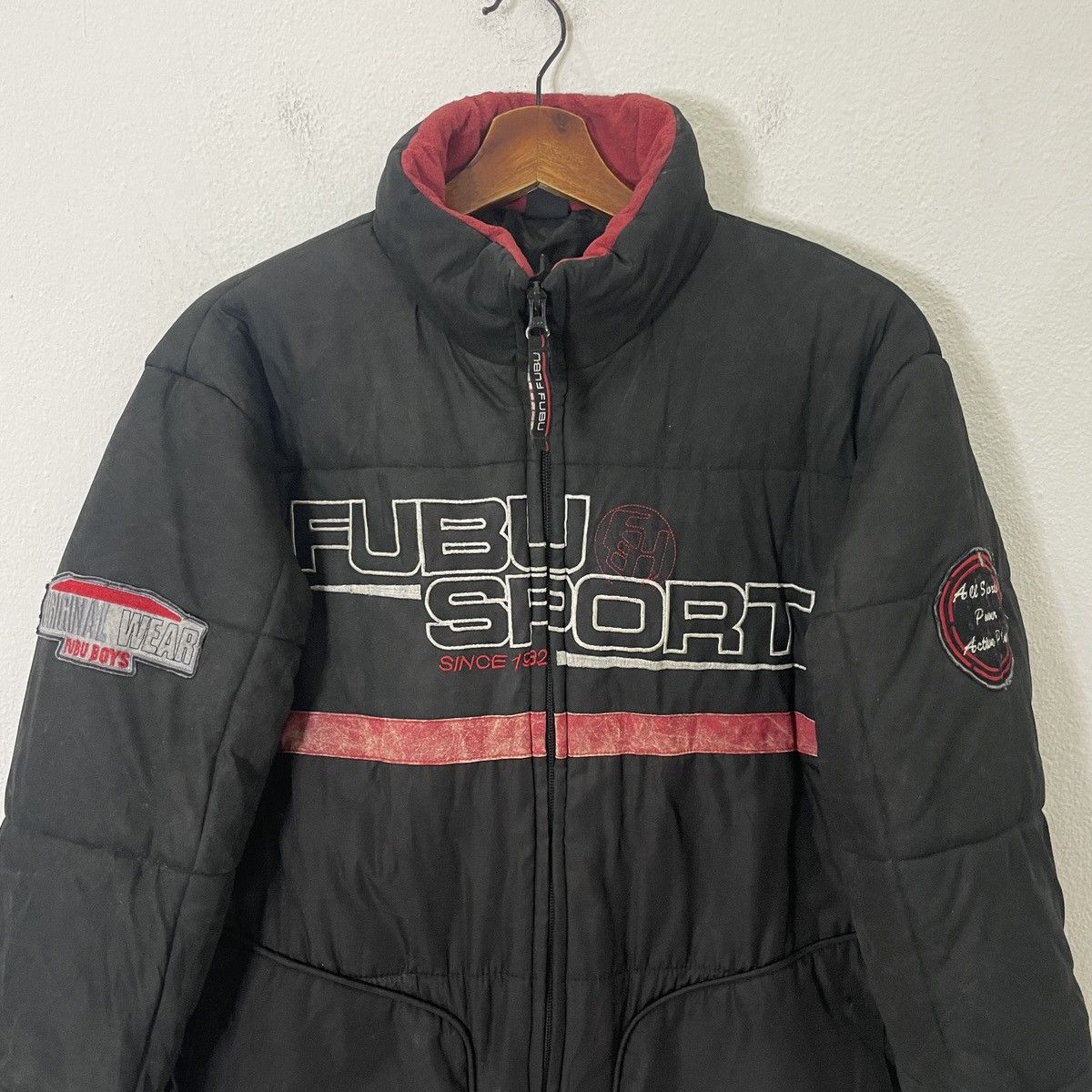 Fubu Vintage Fubu Sports Embroidery Big Logo Jacket Size US M / EU 48-50 / 2 - 4 Thumbnail