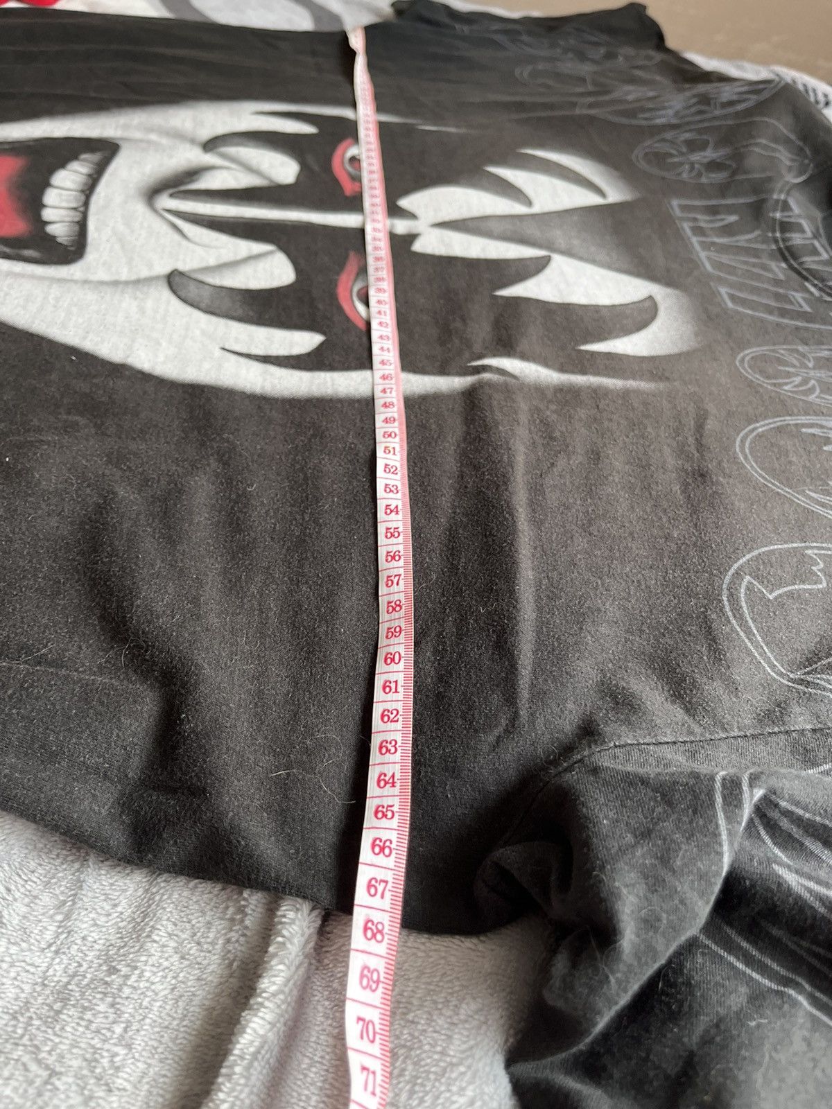 KISS × Vintage Opium y2k oversized 90s single stitch tshirt Size US XXL / EU 58 / 5 - 6 Thumbnail