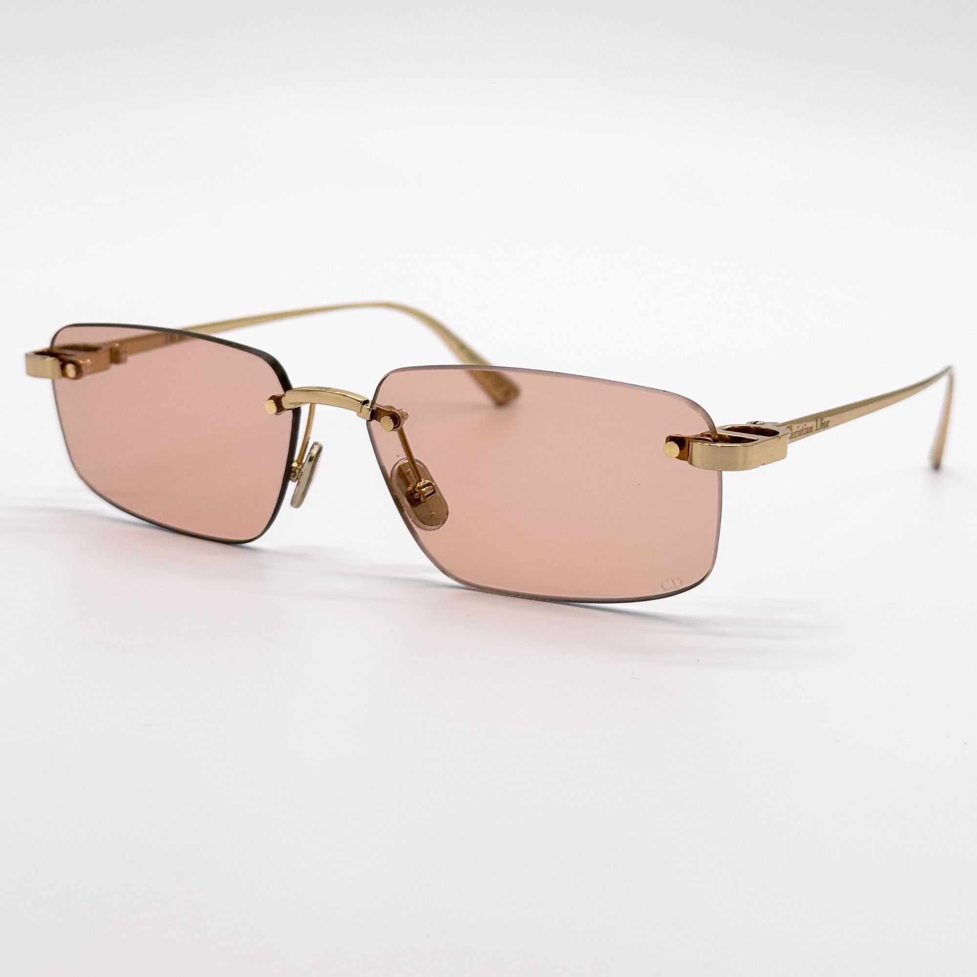 Dior NEW DIOR SUNGLASSES CDIOR S4U B0L0 GOLD WOMEN EYEWEAR DIOR Size ONE SIZE - 3 Thumbnail