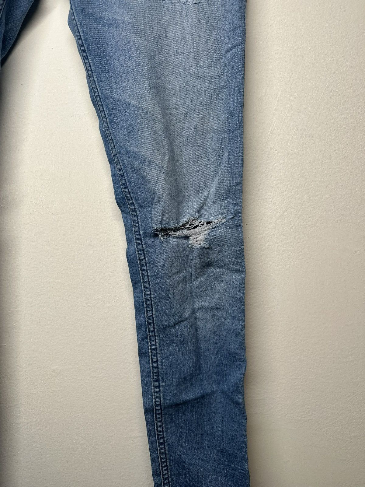 Hollister Hollister Jeans Womens 3R W26 L31 Super Skinny Distressed Size 26" / US 2 / IT 38 - 2 Thumbnail