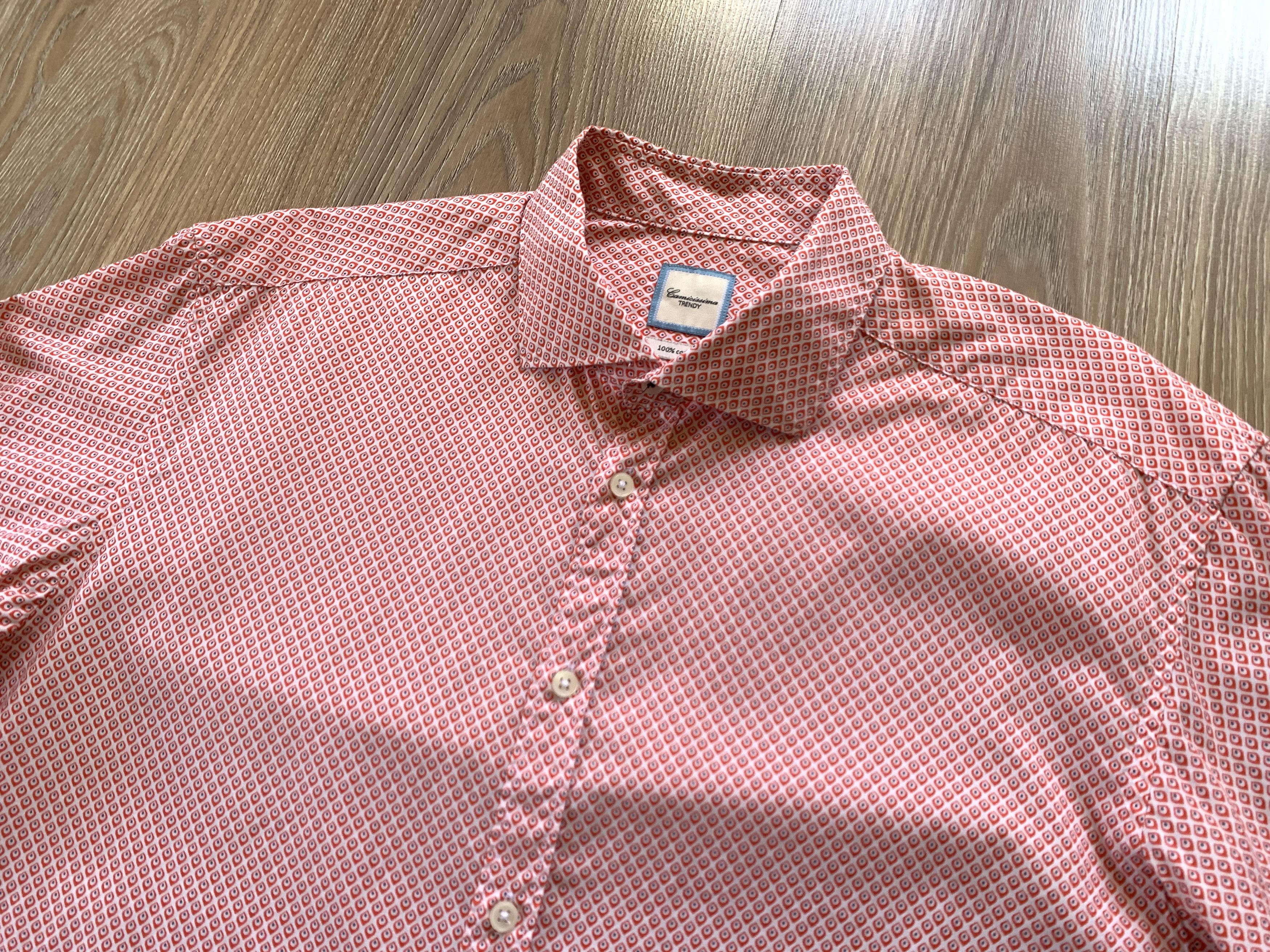 Other Camicissima Trendy Men’s Long Sleeve Button Up Shirt Size US XL / EU 56 / 4 - 4 Thumbnail