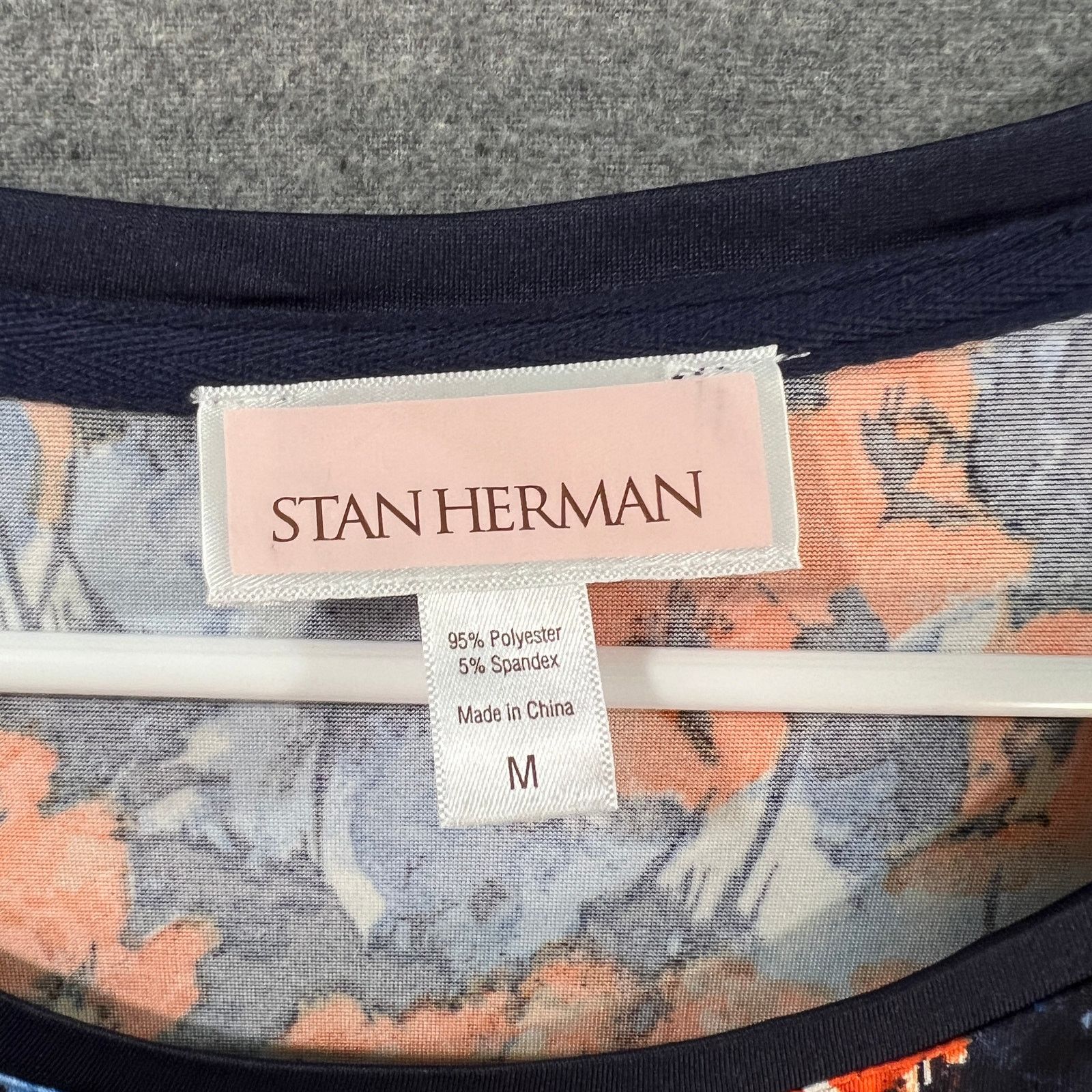 Other Stan Herman Luxe Jersey T-Shirt Elbow Sleeve Dres Size M / US 6-8 / IT 42-44 - 3 Thumbnail