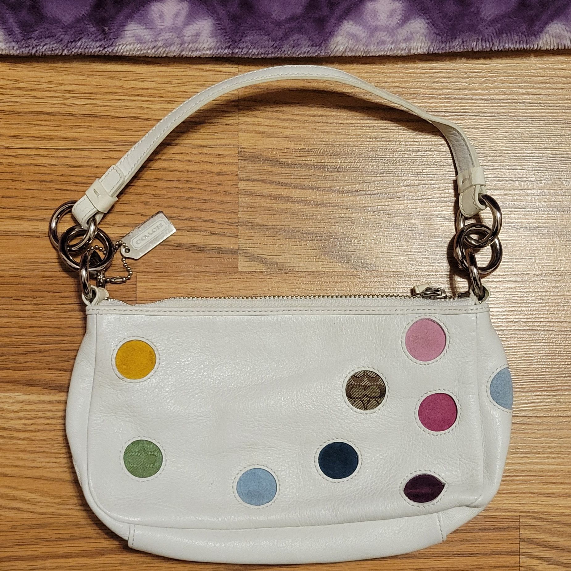 Coach Vintage Y2K Coach White Mini Square Soho Shoulder Bag | Grailed