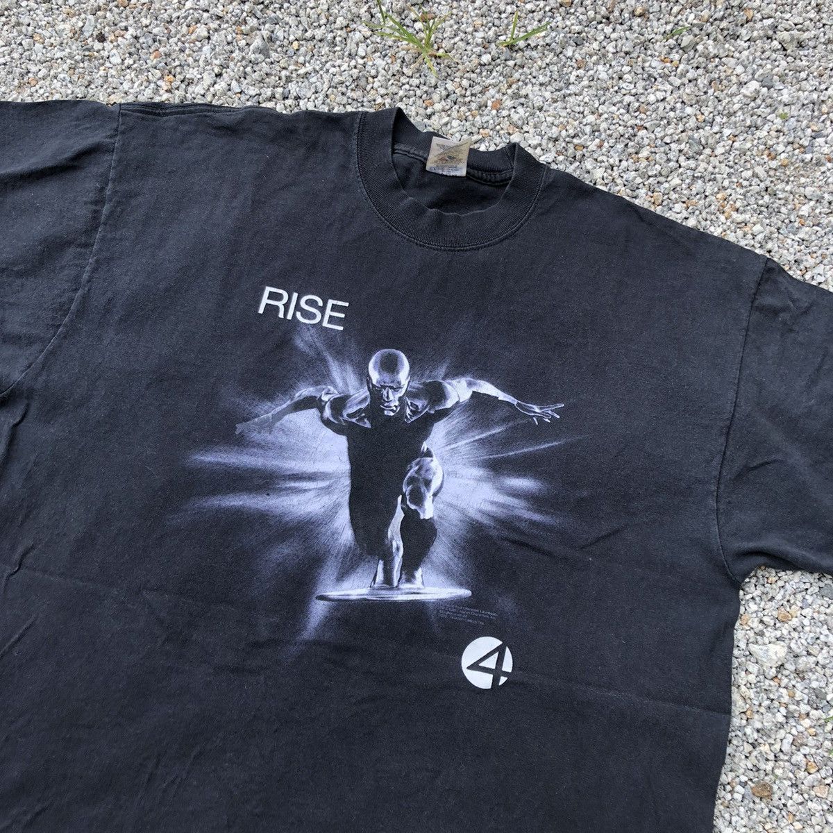 Band Tees Vintage 2007 Fantastic 4 Movie Promo T Sirt Size US XL / EU 56 / 4 - 1 Thumbnail