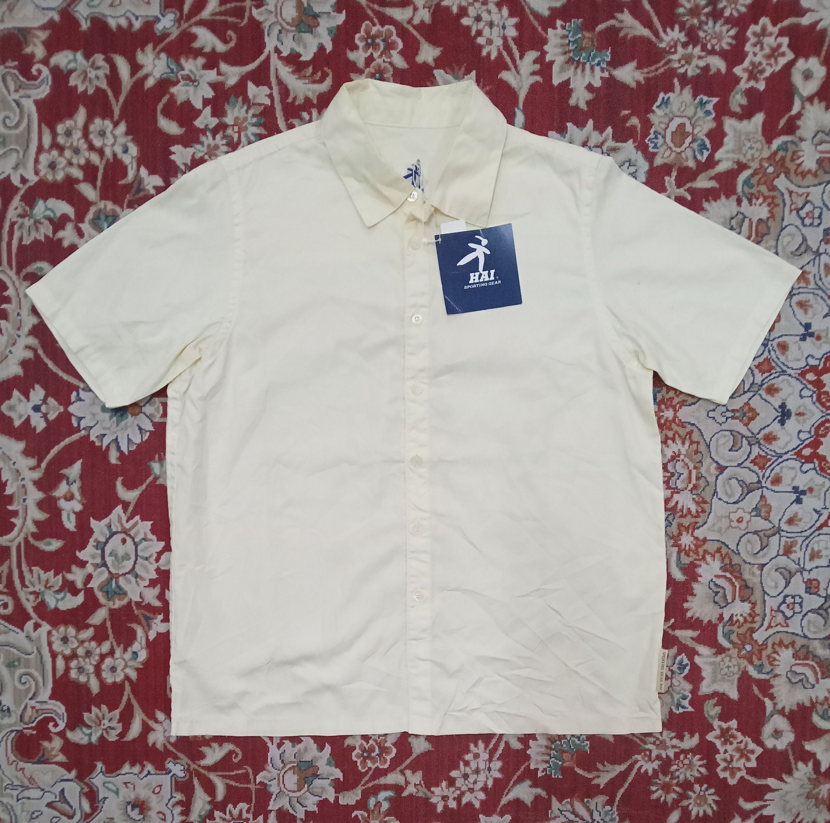 Hai Sporting Gear × Issey Miyake Vintage Hai Sporting Gear Shirt Size US M / EU 48-50 / 2 - 1 Thumbnail