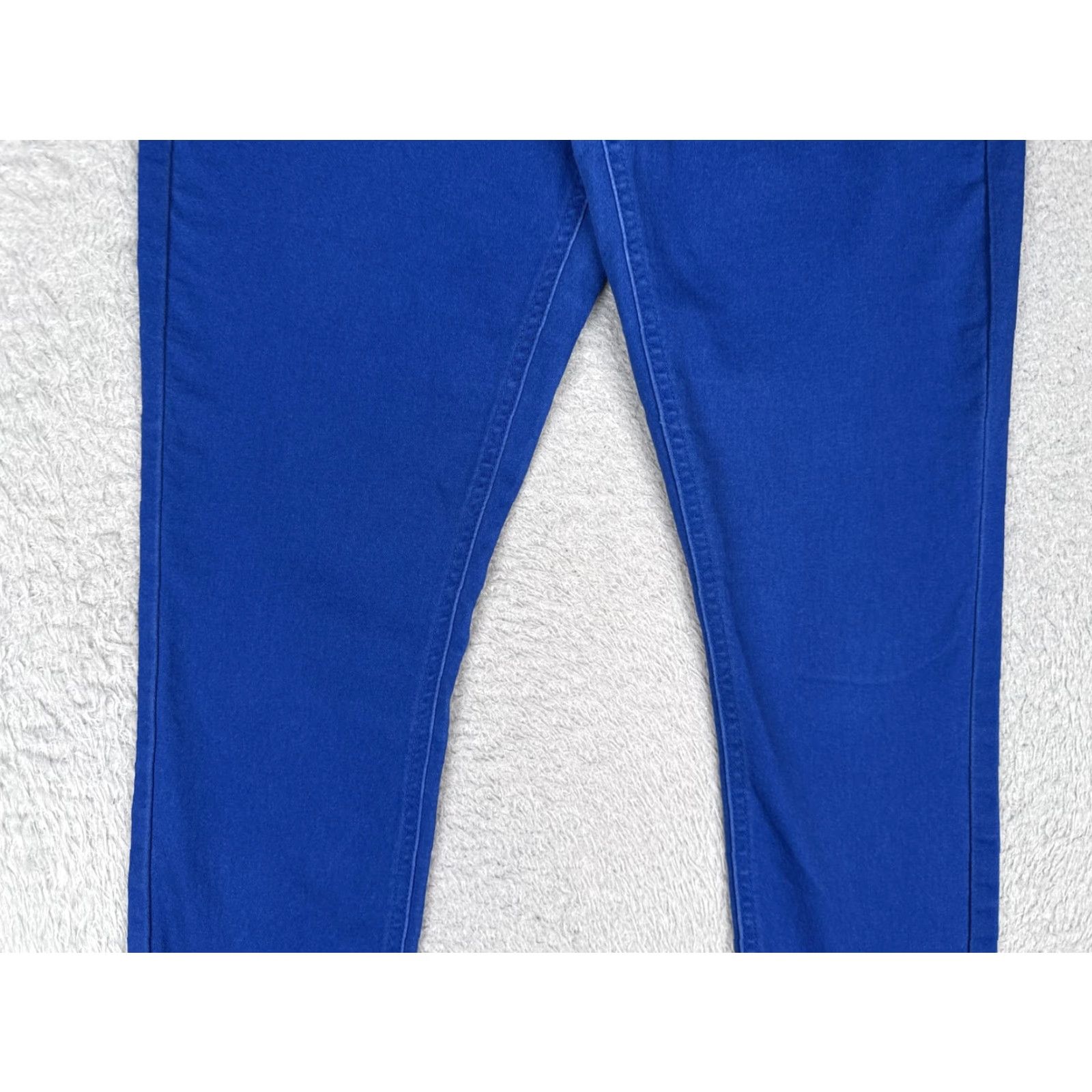 Denime Blue Spice Jeans Womens Juniors 3 Blue Skinny Mid Rise Stretch Denim Medium Wash Size 26" / US 2 / IT 38 - 3 Thumbnail