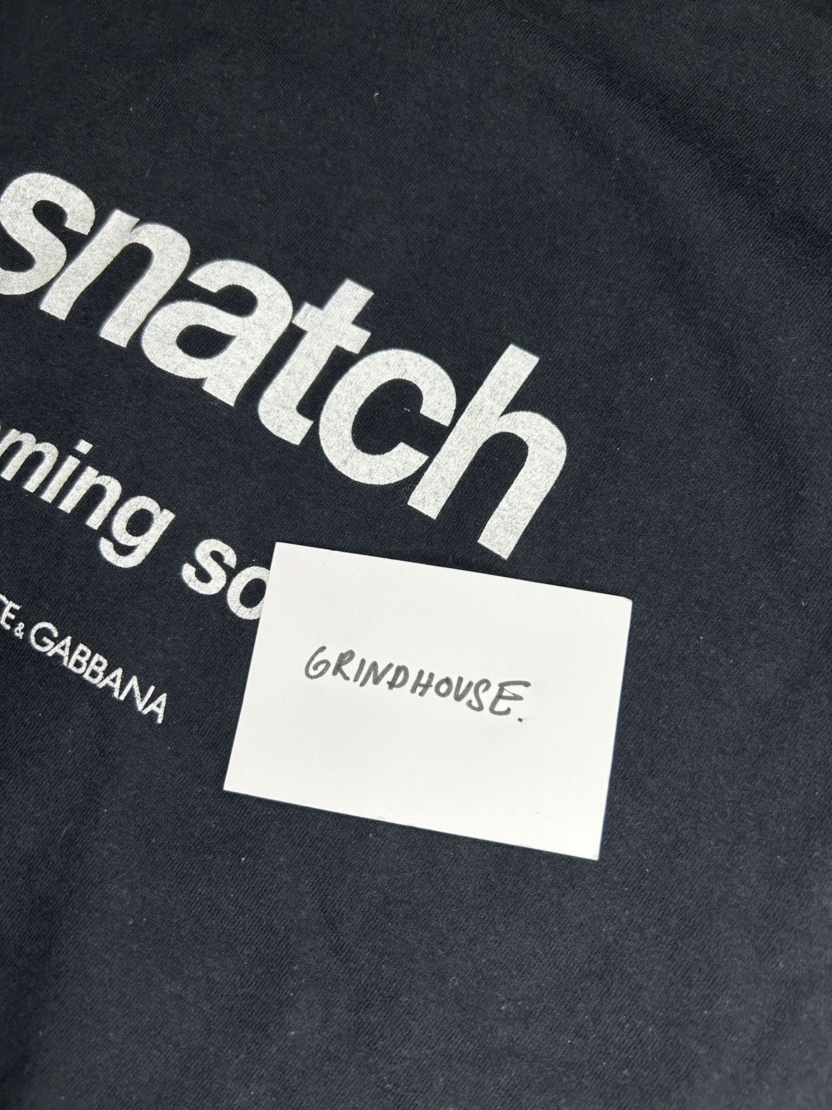 Dolce & Gabbana 2000 Snatch Movie Promo T-Shirt Size US S / EU 44-46 / 1 - 7 Thumbnail
