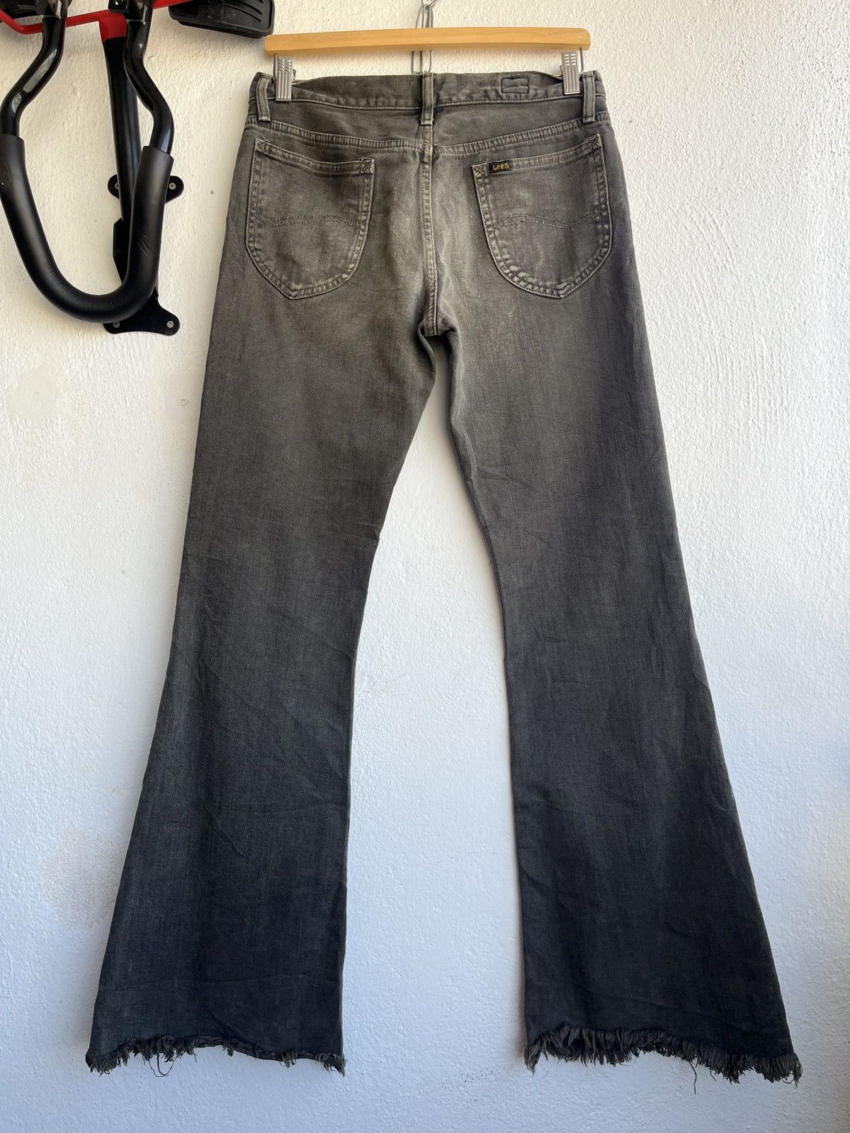 Lee VINTAGE FADED FLARED LEE RIDER DENIM BOOT CUT JEANS JAPAN Size US 30 / EU 46 - 2 Thumbnail