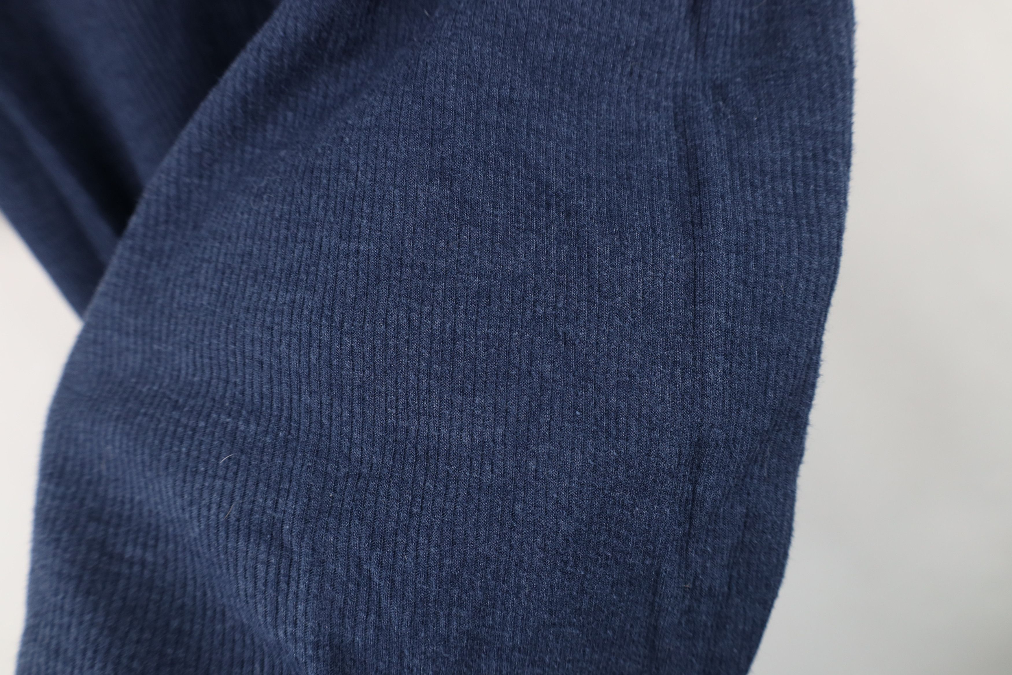 Vintage Vintage 90s Y2K Streetwear Ribbed Knit Short Sleeve T-Shirt Size US S / EU 44-46 / 1 - 9 Thumbnail