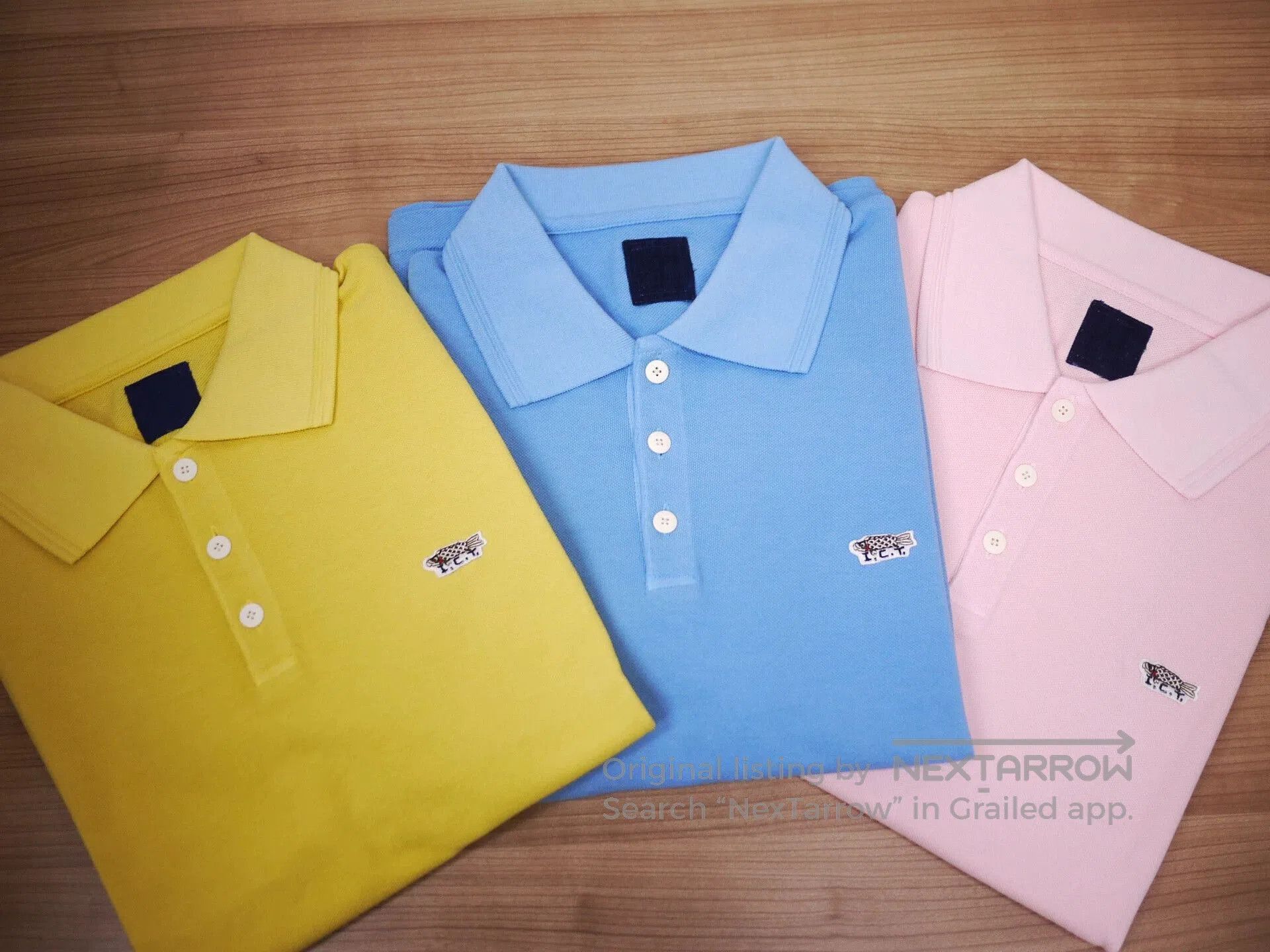 Visvim Pink Short-Sleeve Polo Shirt Size L. Size US L / EU 52-54 / 3 - 8 Thumbnail
