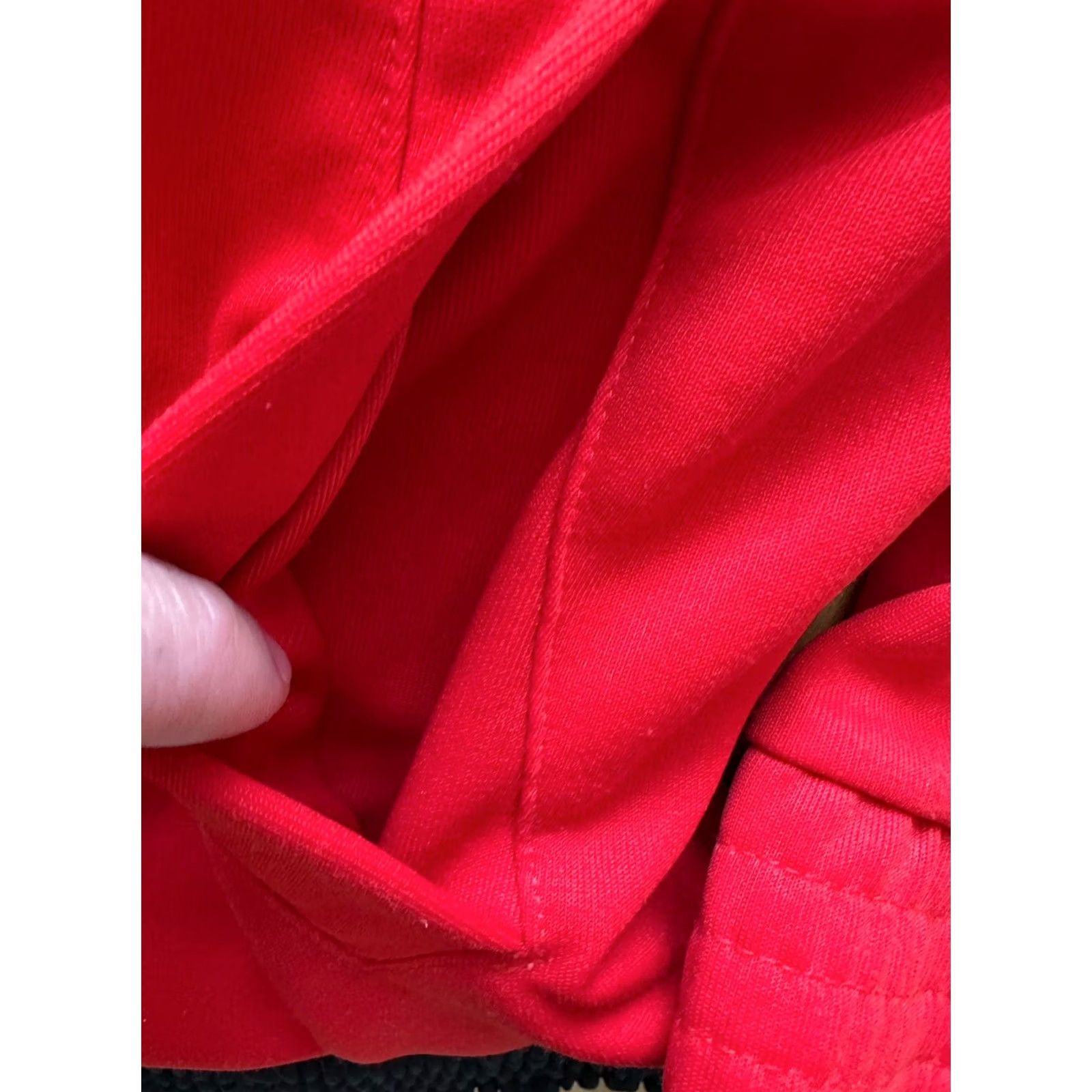 Adidas VINTAGE adidas Tracksuit Jacket L Red Gray Embroidered Logo Zip Knit Cotton Polyester Size US 33 - 6 Thumbnail