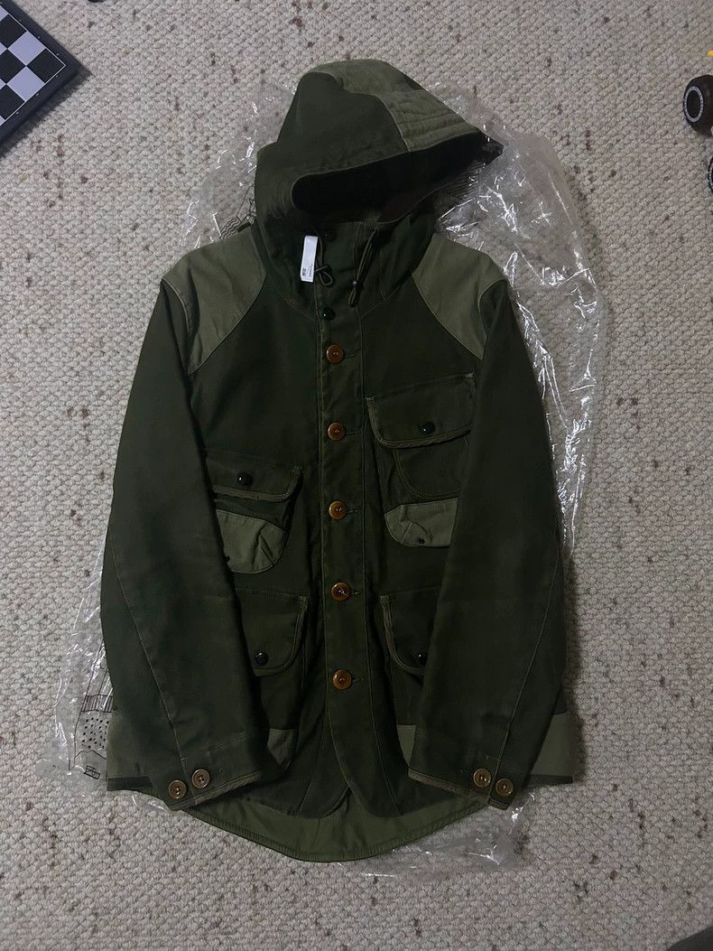 Freewheelers Freewheelers Green Wood Hunting Jacket-2506 Size US XL / EU 56 / 4 - 1 Thumbnail