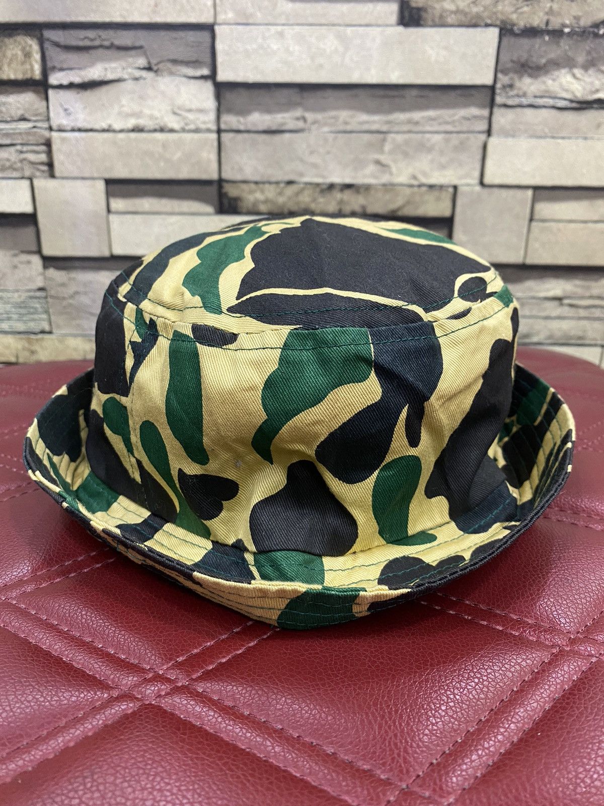 Vintage VINTAGE CAMO BAPE STYLE HAT Size ONE SIZE - 1 Thumbnail