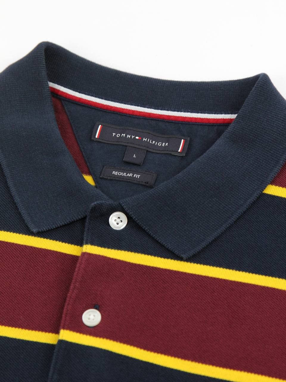 Tommy Hilfiger TOMMY HILFIGER Regular striped polo shirt Size US L / EU 52-54 / 3 - 8 Thumbnail
