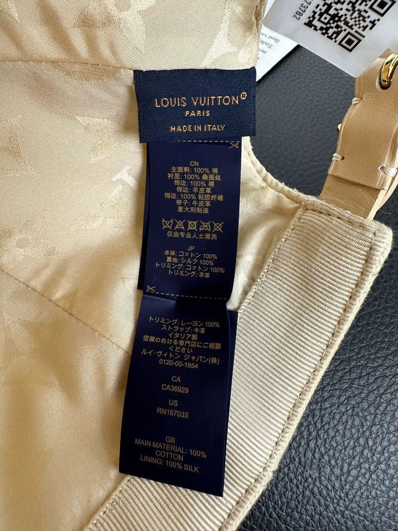 Louis Vuitton louis vuitton beige metal logo baseball cap-2507 Size ONE SIZE - 9 Thumbnail