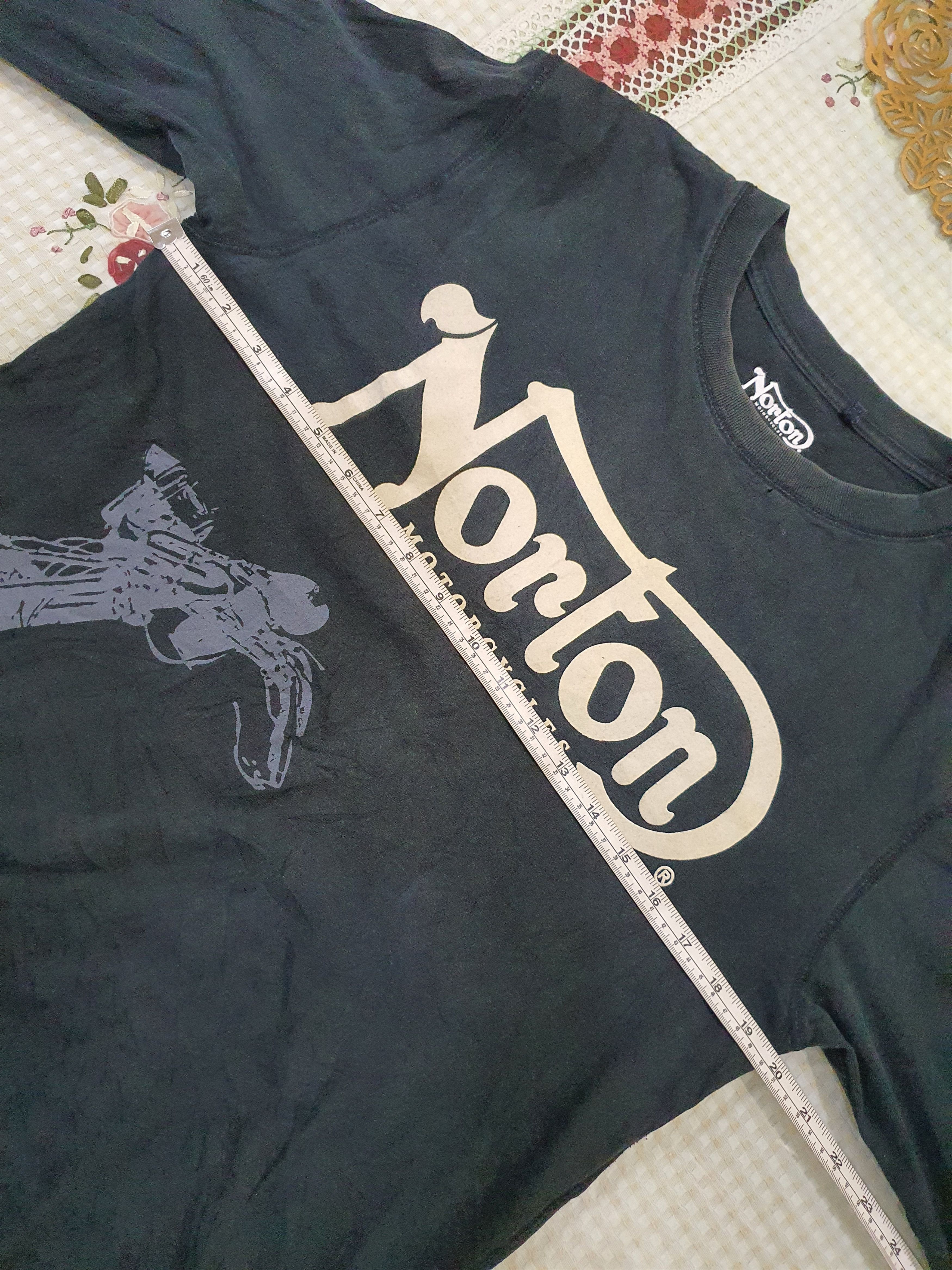 Norton Norton Motorcycles long-sleeve and a motorcycle graphic Size US L / EU 52-54 / 3 - 17 Thumbnail