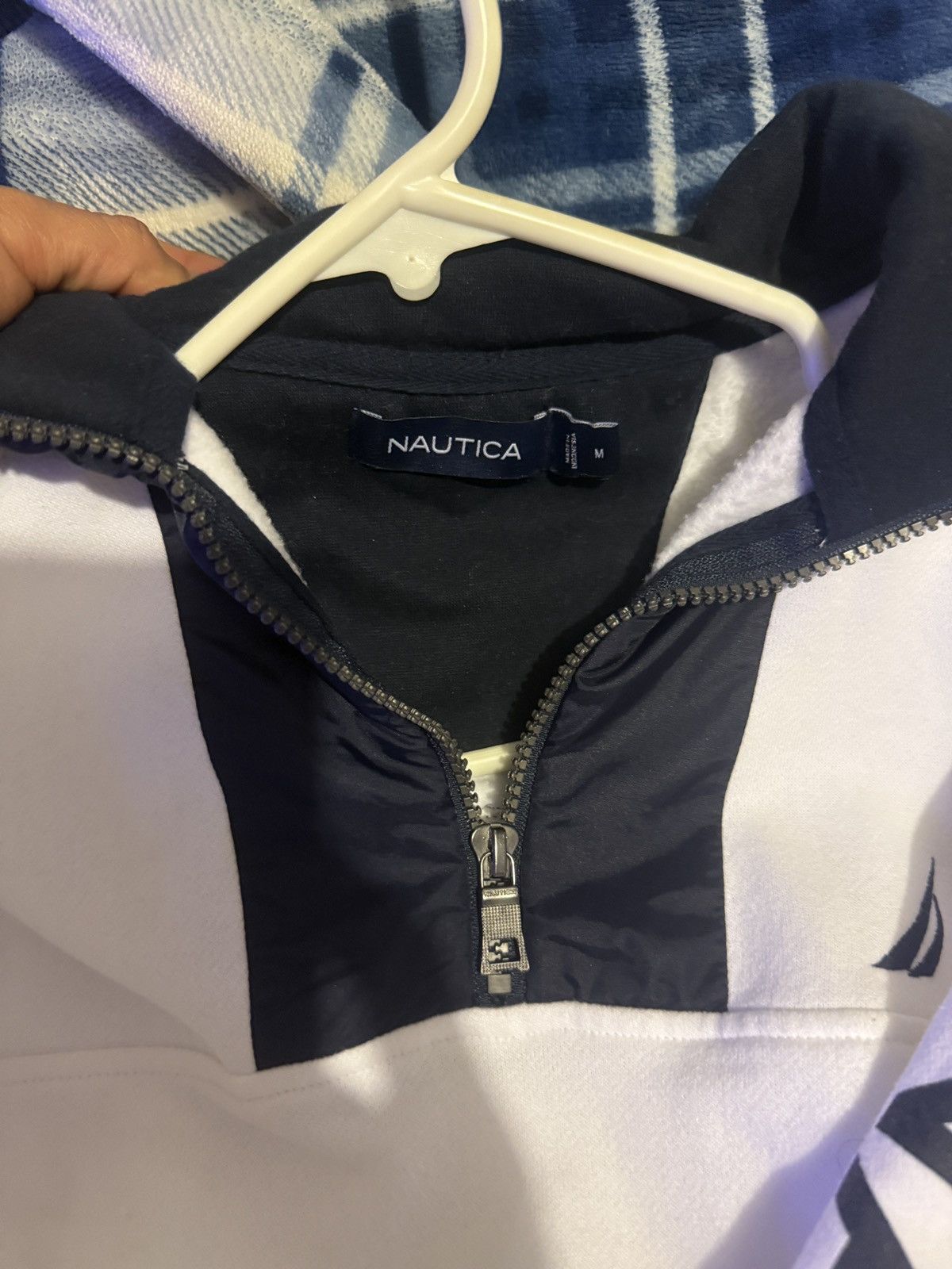 Nautica Náutica zip up collar Size US M / EU 48-50 / 2 - 3 Thumbnail