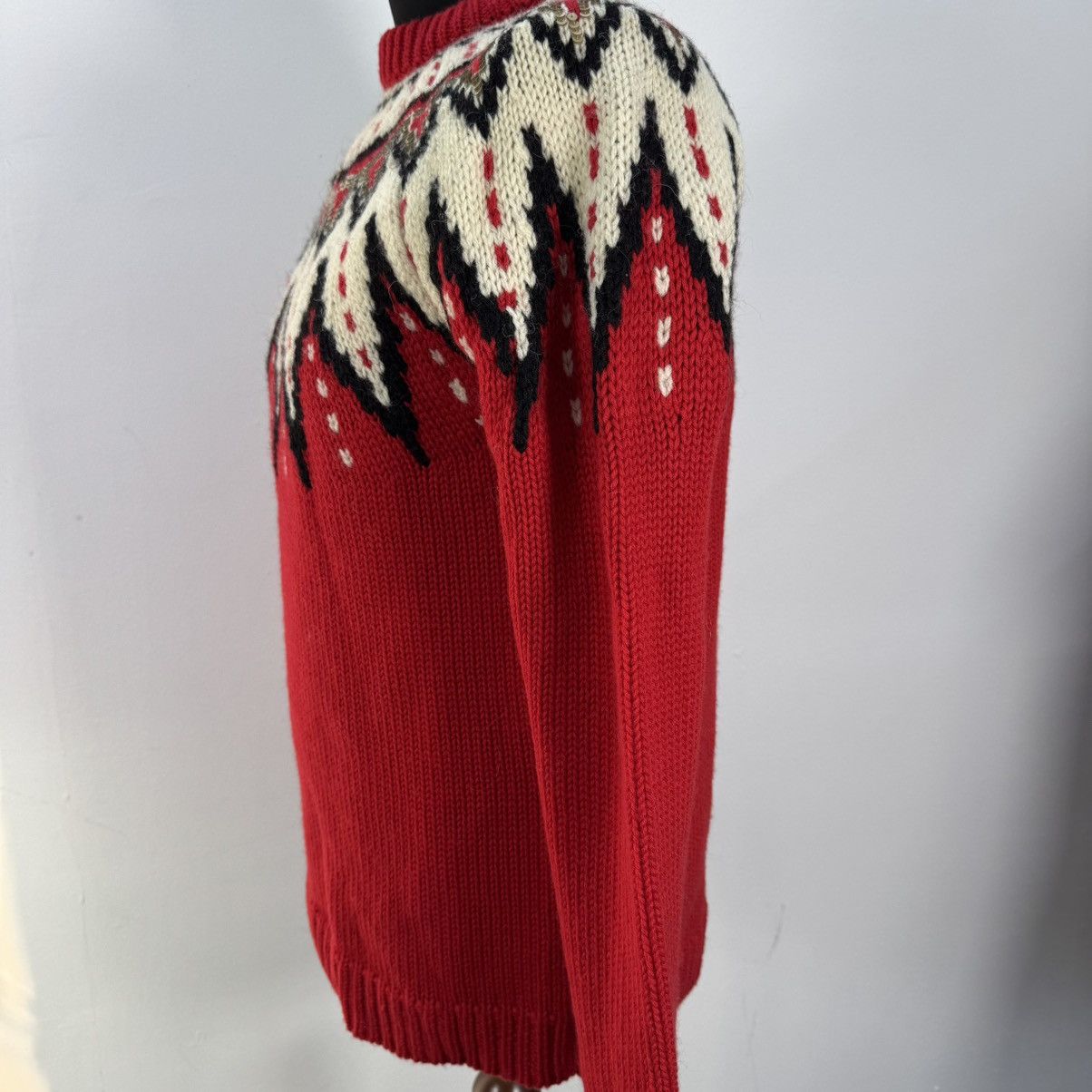 Saint Laurent Paris Saint Laurent 16aw Scales National Style Sweater Size US L / EU 52-54 / 3 - 3 Thumbnail