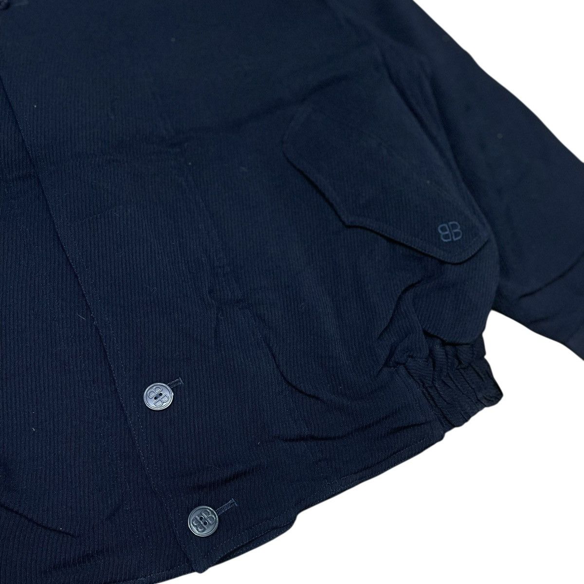 Balenciaga Vintage Balenciaga Wool Warm Bomber Jacket Size US L / EU 52-54 / 3 - 6 Thumbnail