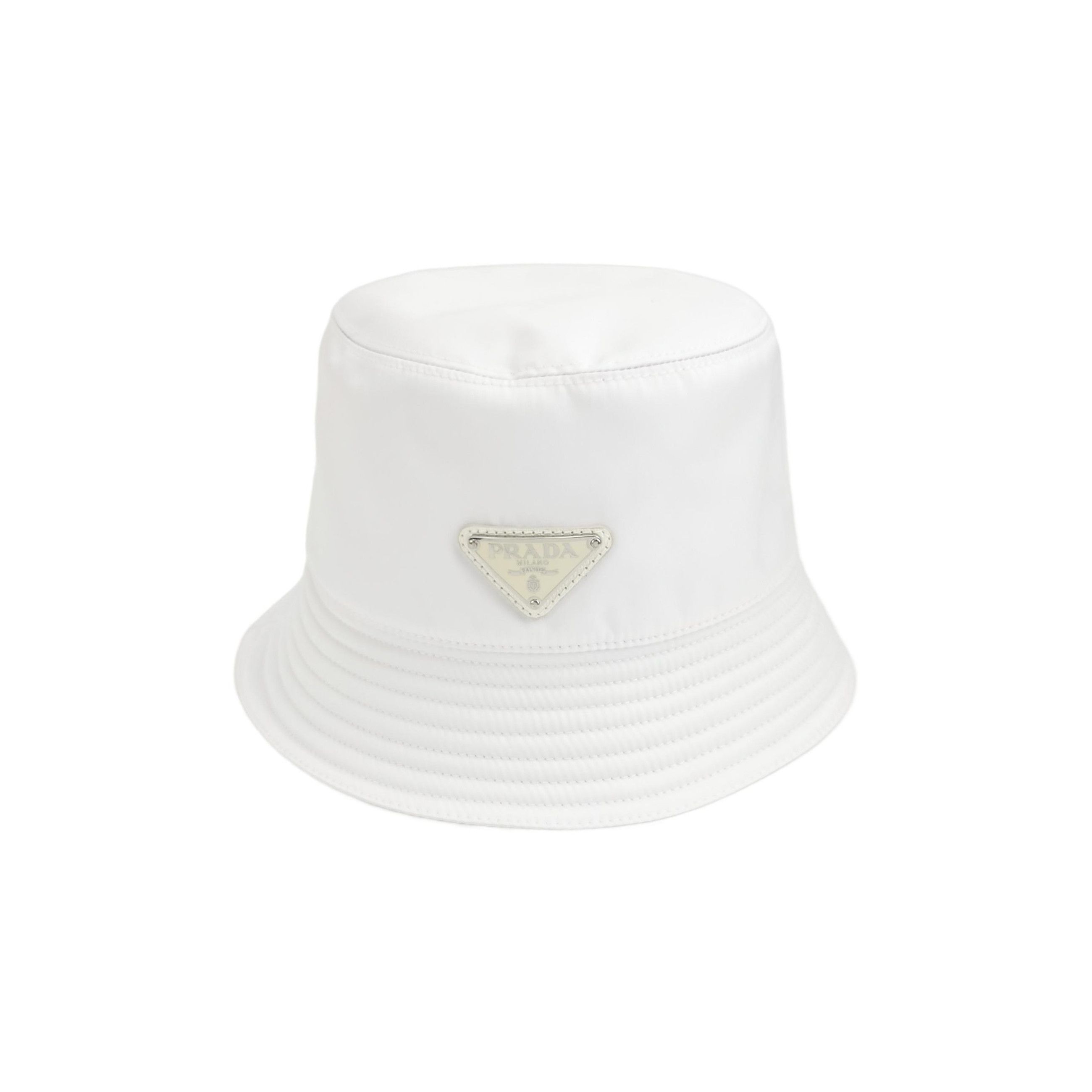 Prada Prada Triangle Logo Bucket Hat Size S Size ONE SIZE - 1 Thumbnail