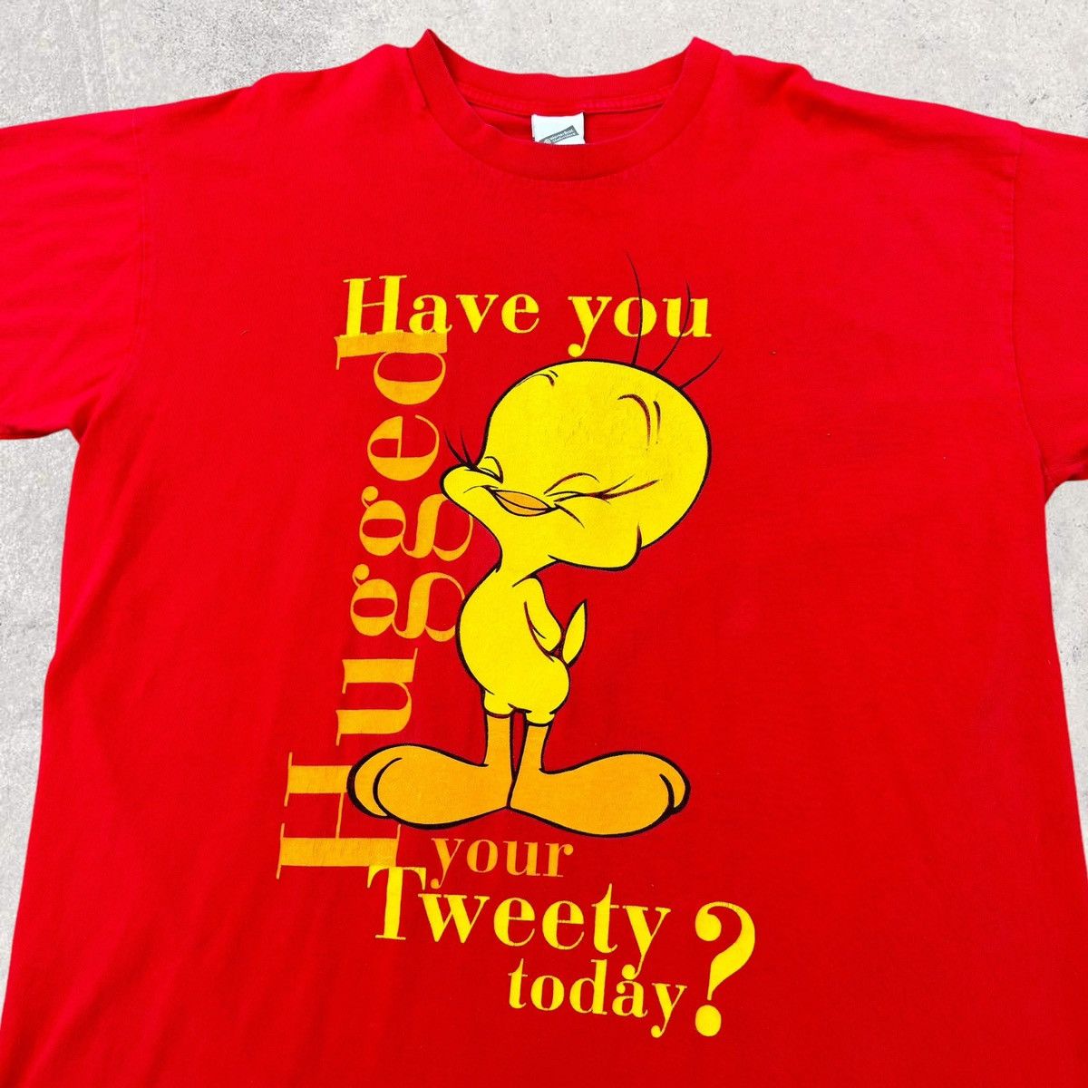 Vintage × Warner Bros Vintage Tweety Bird Shirt Size US XXL / EU 58 / 5 - 2 Thumbnail